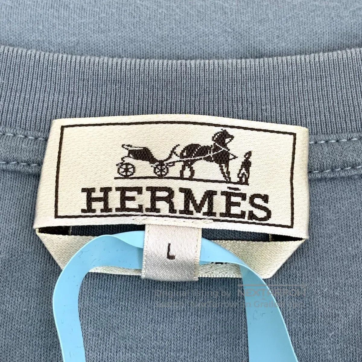 Hermes Green Short Sleeve Graphic T. Size US L / EU 52-54 / 3 - 5 Thumbnail