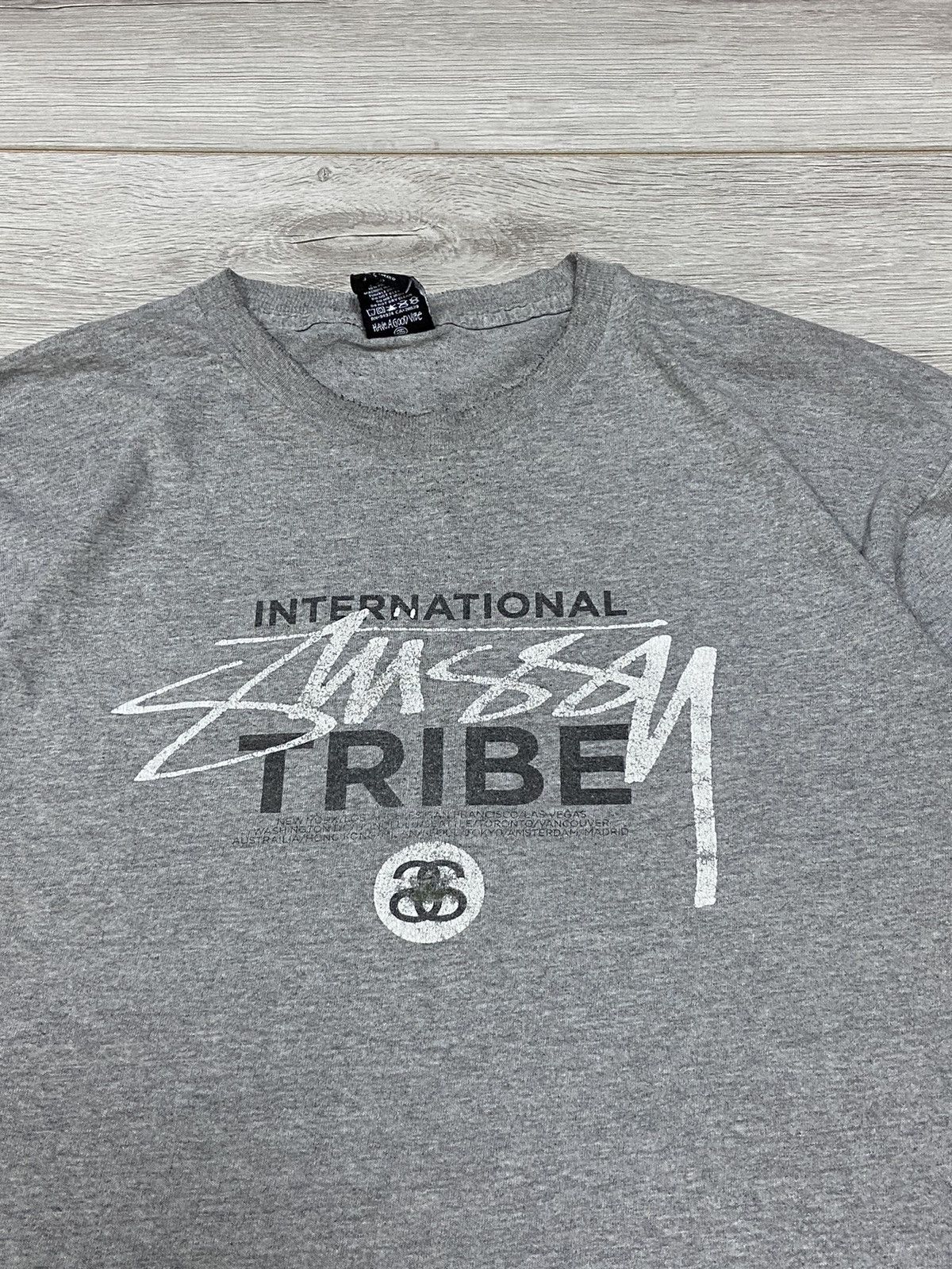 Stussy Stussy Tribe vintage big logo t-shirt Size US L / EU 52-54 / 3 - 3 Thumbnail