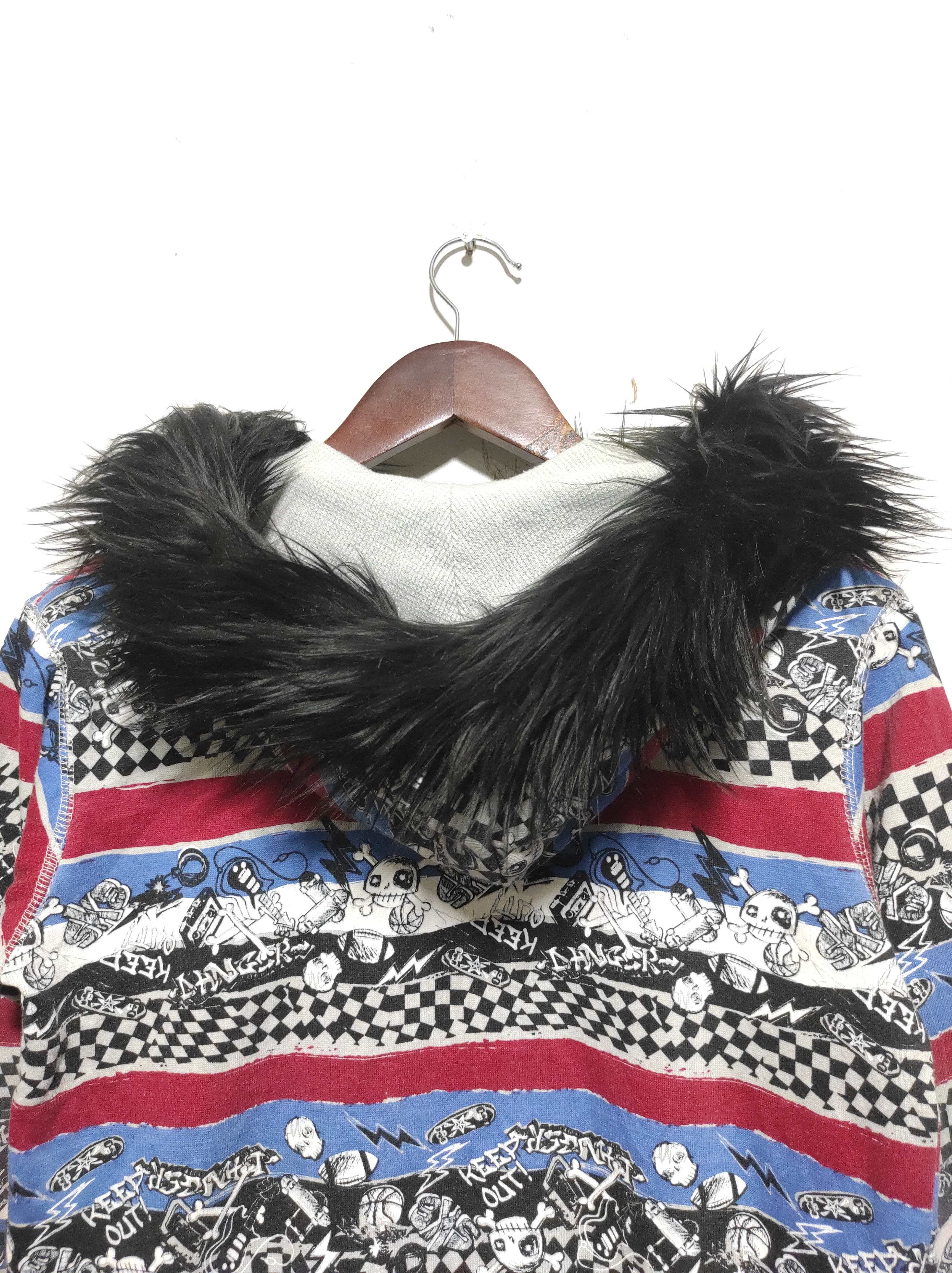 Hysteric Glamour Tilt Fullprint Zip Fur Hoodie i6w9 LBG style Size US XXS / EU 40 - 13 Thumbnail