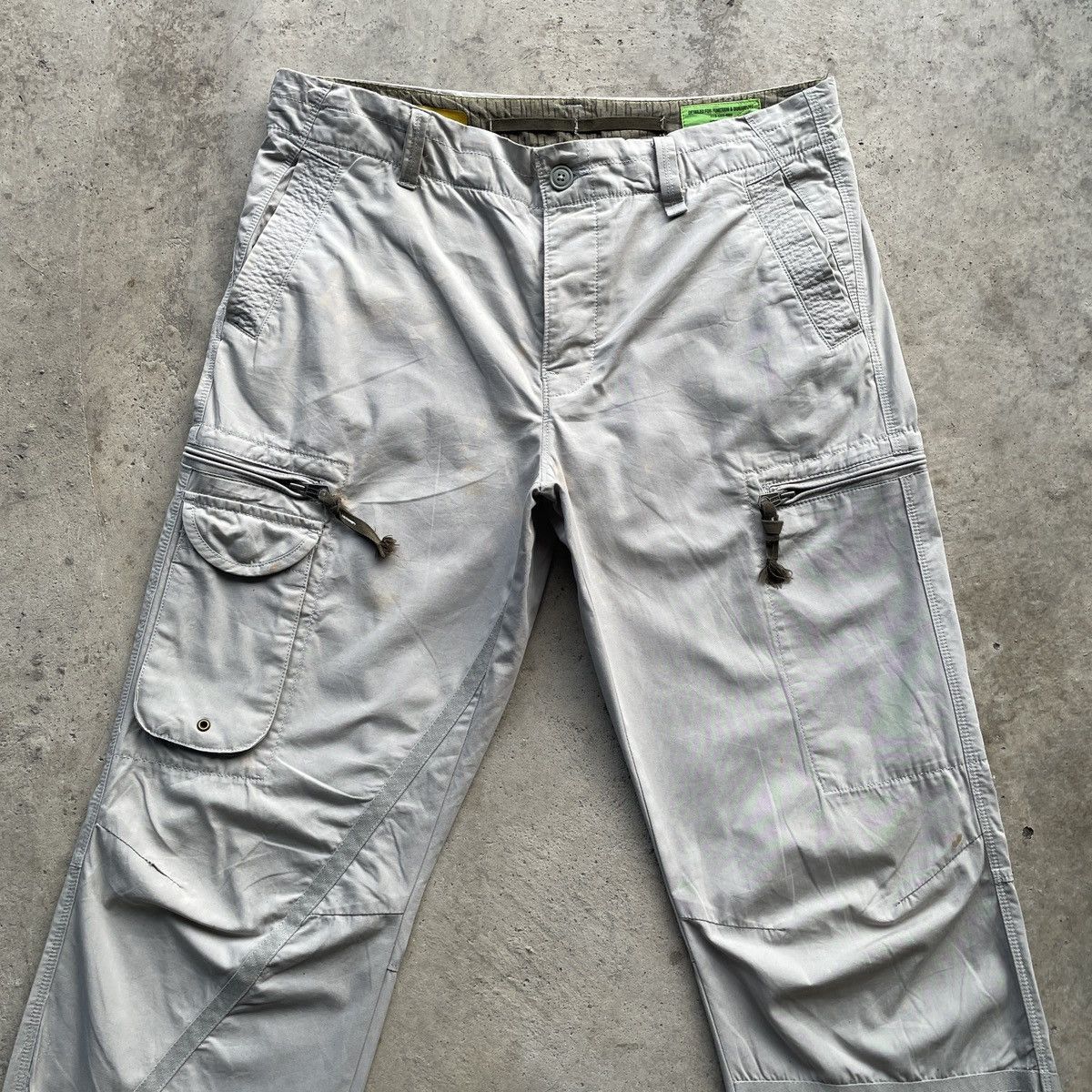 Vintage Vintage Gap Faded/Stain/Dirty Cargo Pants Workwear Tactical Size US 36 / EU 52 - 3 Thumbnail