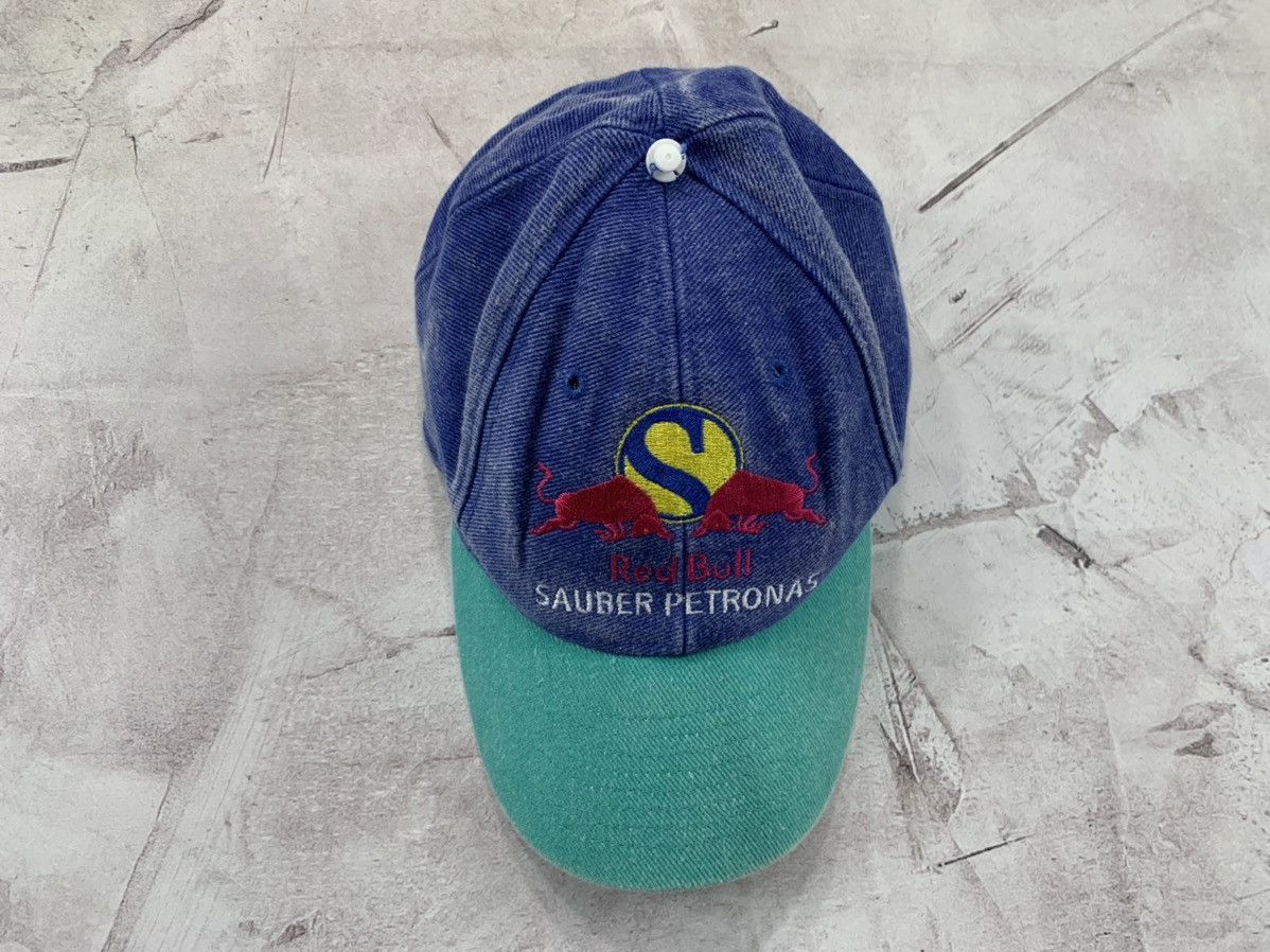 Red Bull × Vintage Mens vintage cap Red Bull Sauber Petronas Malaysia Size ONE SIZE - 3 Thumbnail