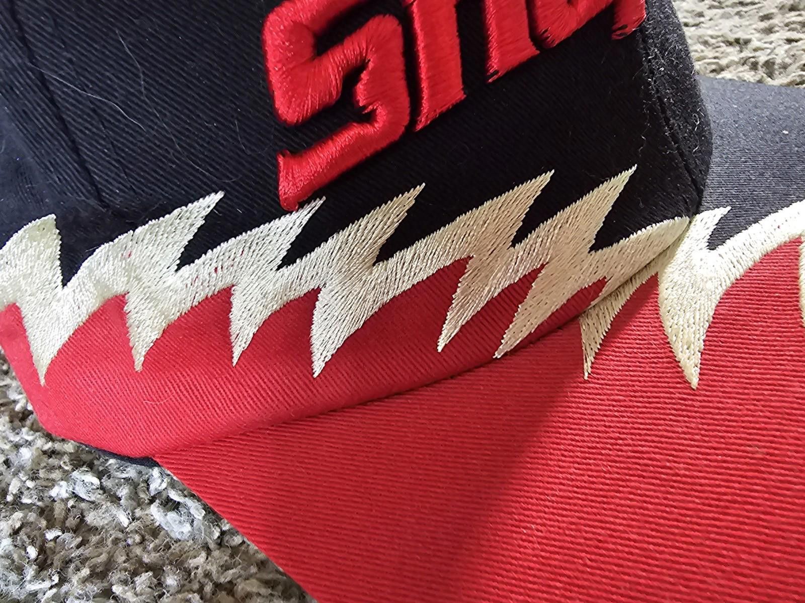 Swingster SnapOn Tools Shockwave Sharktooth Snapback Hat Swingster VTG Size ONE SIZE - 4 Thumbnail