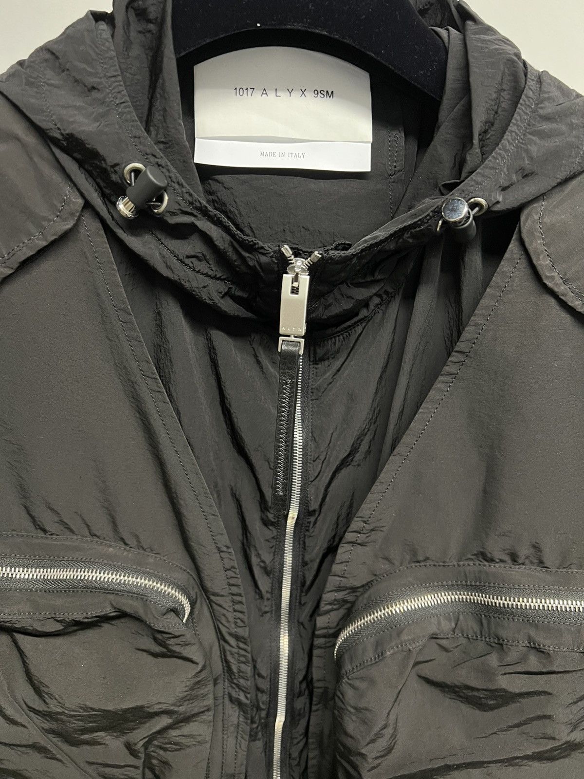 1017 ALYX 9SM × MMW Alyx Black Convertible Nylon Jacket Size US S / EU 44-46 / 1 - 3 Thumbnail