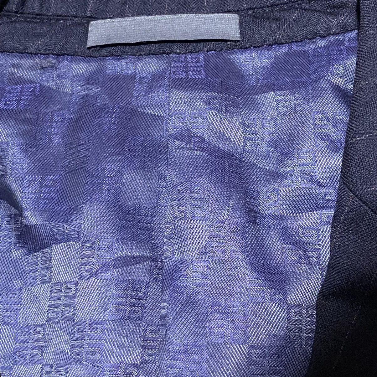 Givenchy Vintage Givenchy Pinstripe Blazer Size 40S - 4 Thumbnail