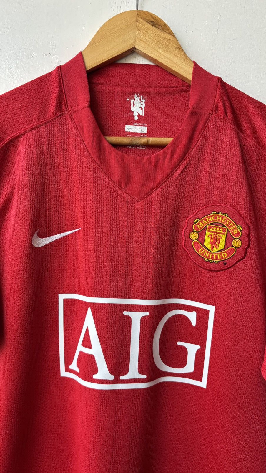 Nike Manchester United 07/08 Home ( Cristiano Ronaldo CR7 ) Size US L / EU 52-54 / 3 - 3 Thumbnail