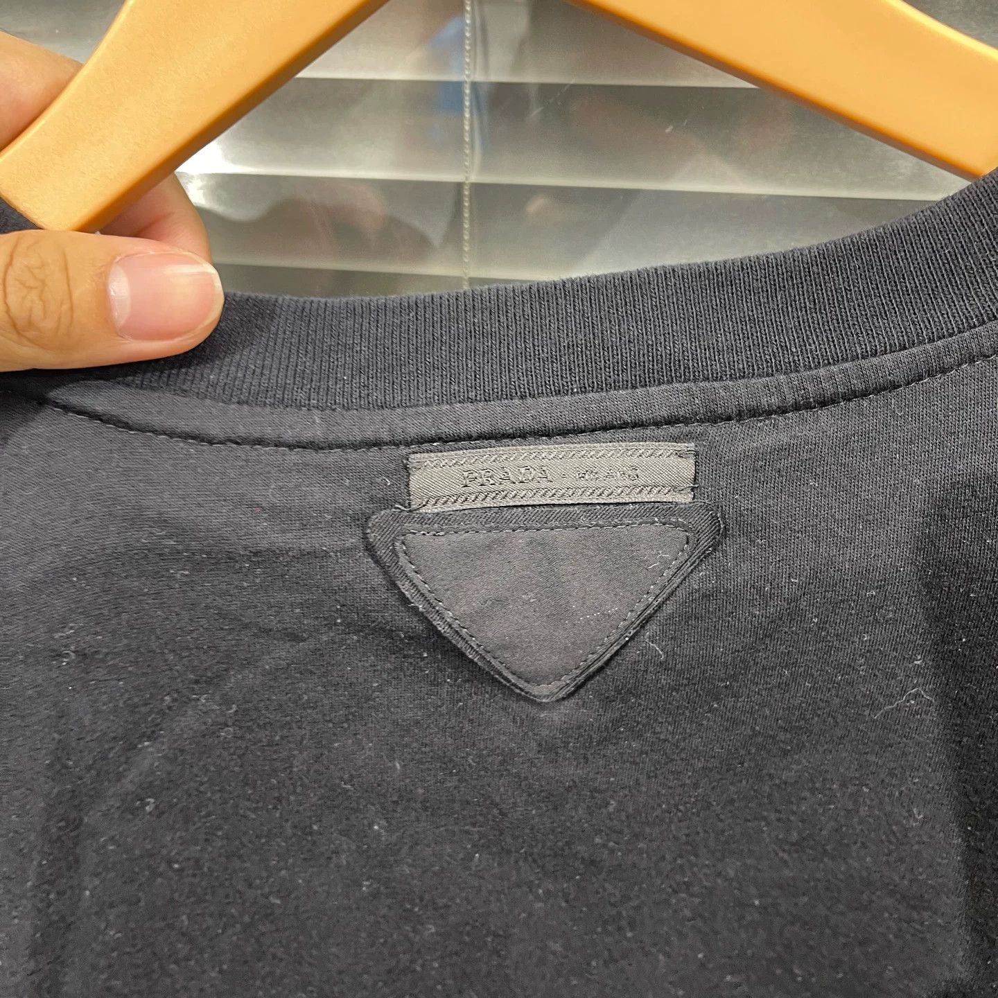 Prada Prada radio slogan print short sleeve tee L Size US L / EU 52-54 / 3 - 5 Thumbnail