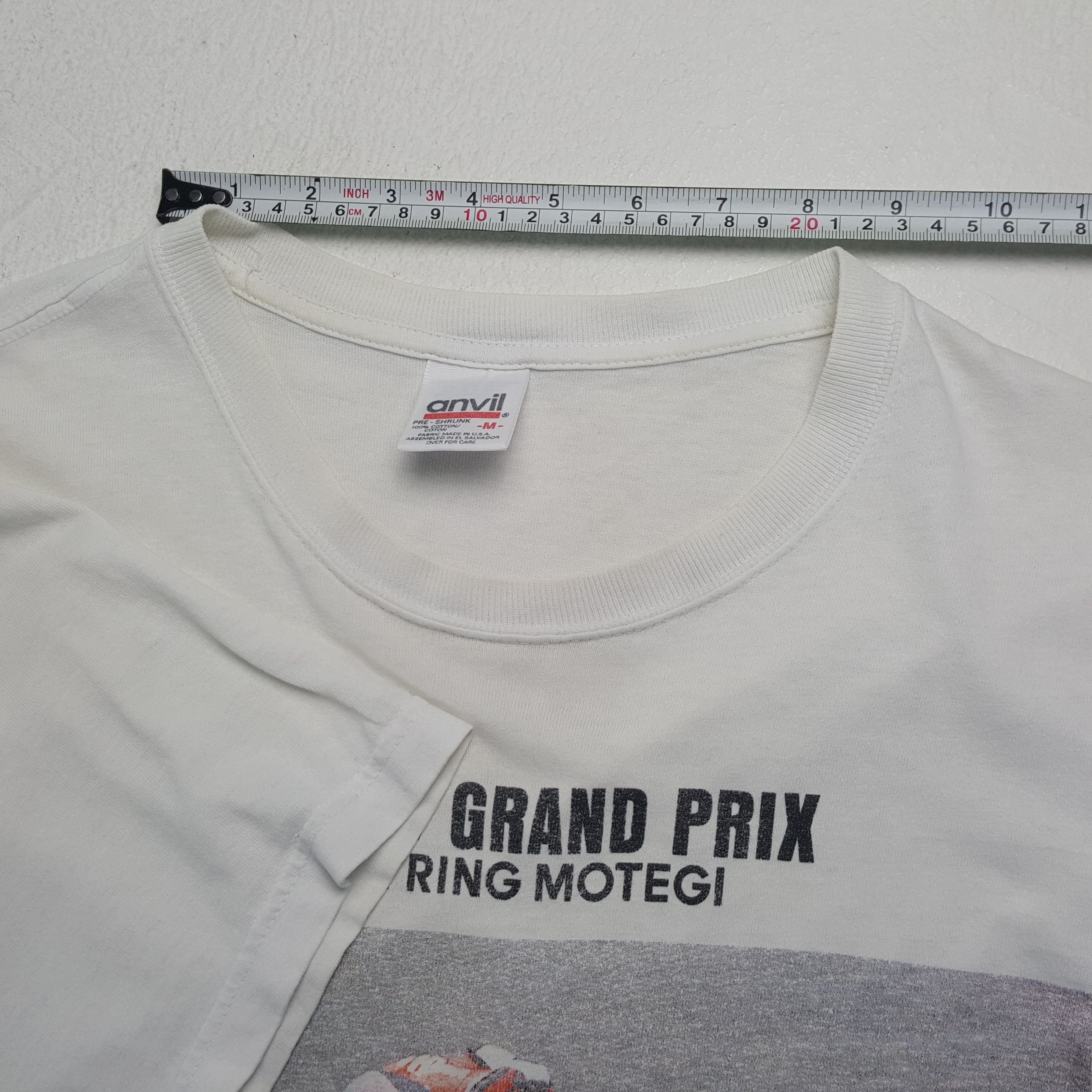 Vintage PACIFIC MOTOR GP Photo Print Style Vintage Tshirt Size US M / EU 48-50 / 2 - 8 Thumbnail