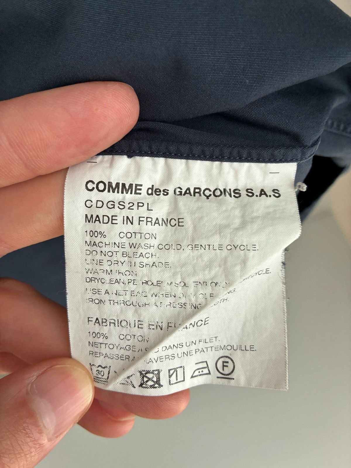 Comme des Garcons Comme des Garcons Shirt luxury designer Size US XL / EU 56 / 4 - 5 Thumbnail