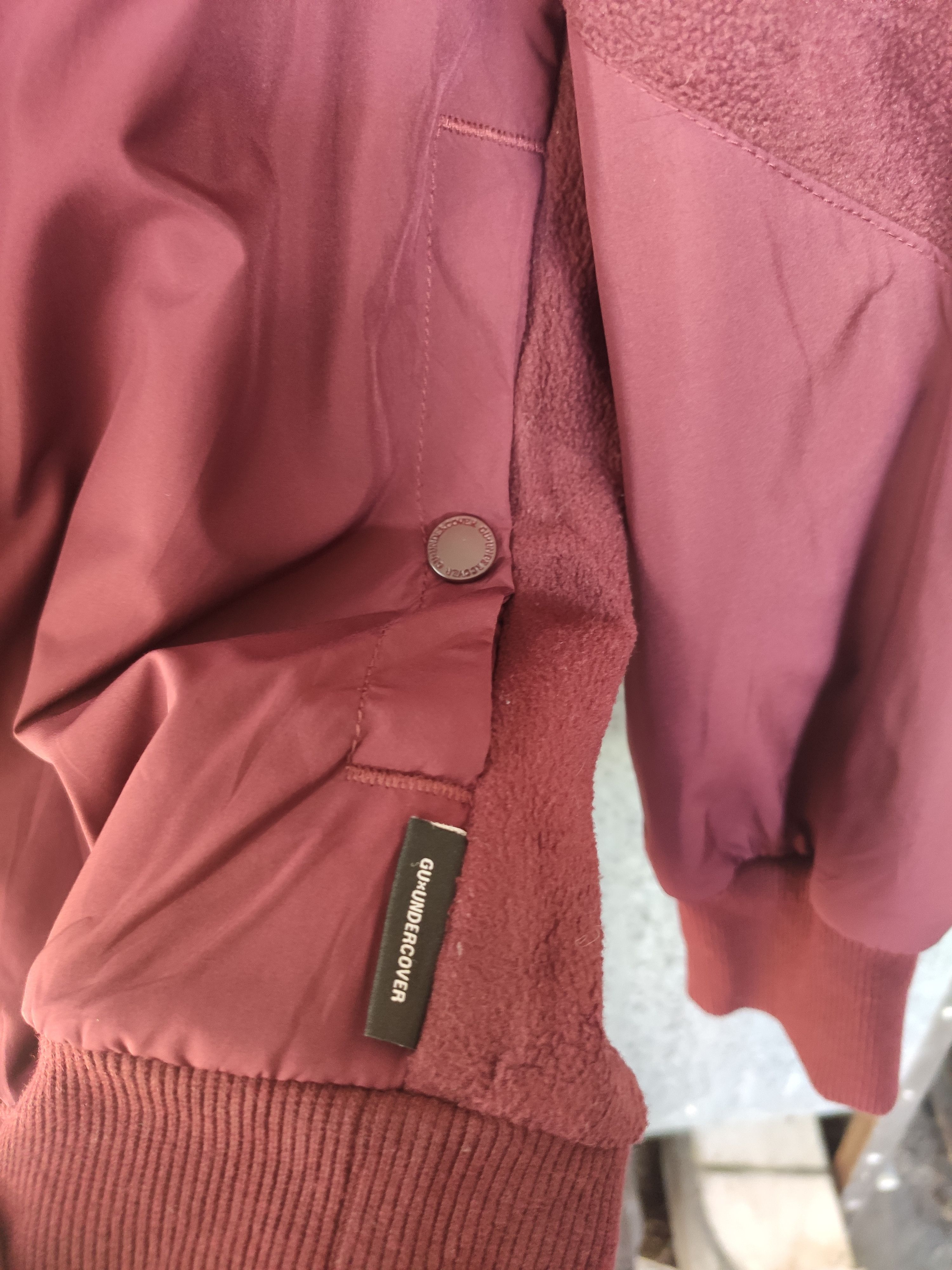 GU × Undercover 🔥 GU X Undercover sweater fleece zipper Size US L / EU 52-54 / 3 - 11 Thumbnail