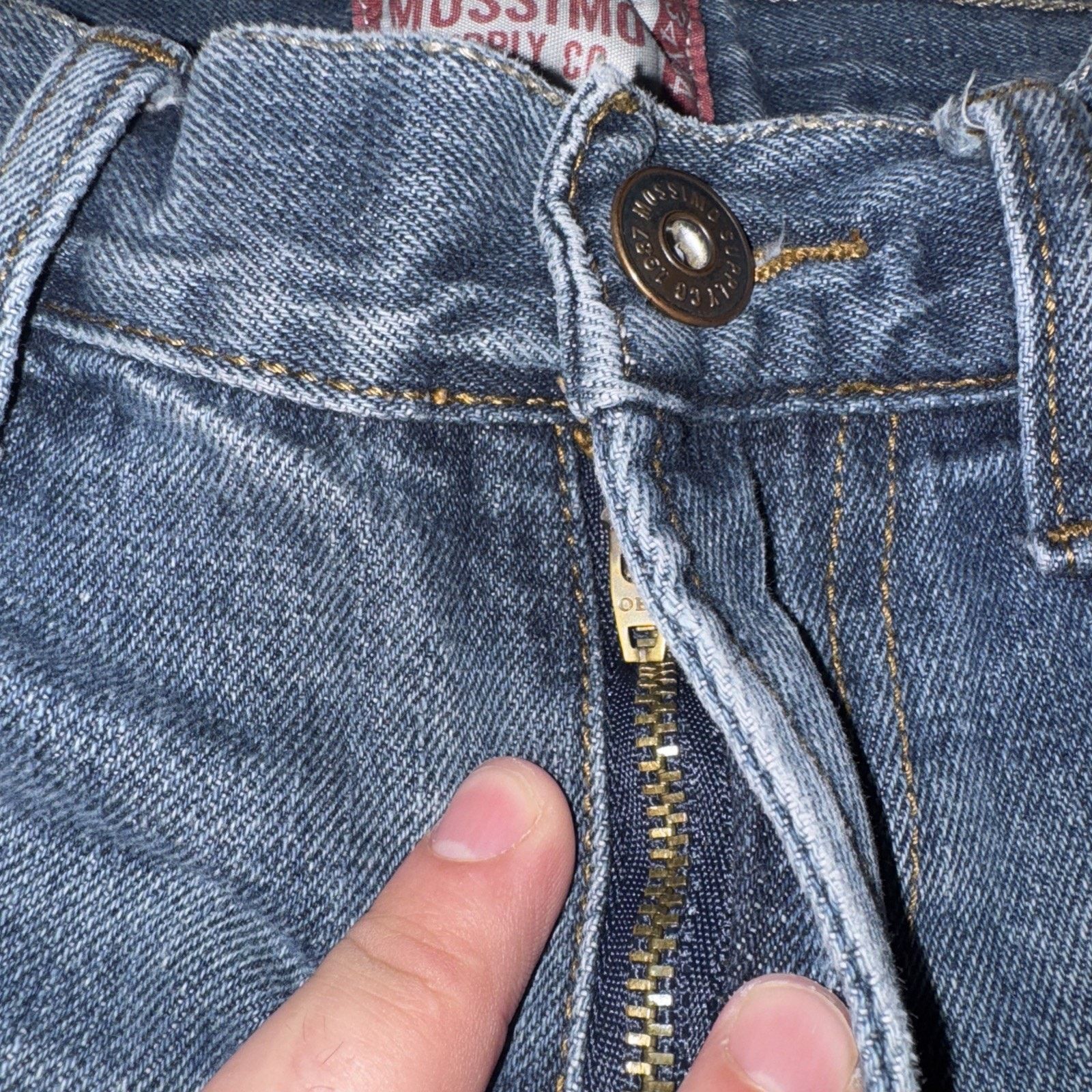 Denim & Co. × Mossimo Mossimo Supply Co Denim Jeans Blue 34x33 Size US 34 / EU 50 - 5 Thumbnail