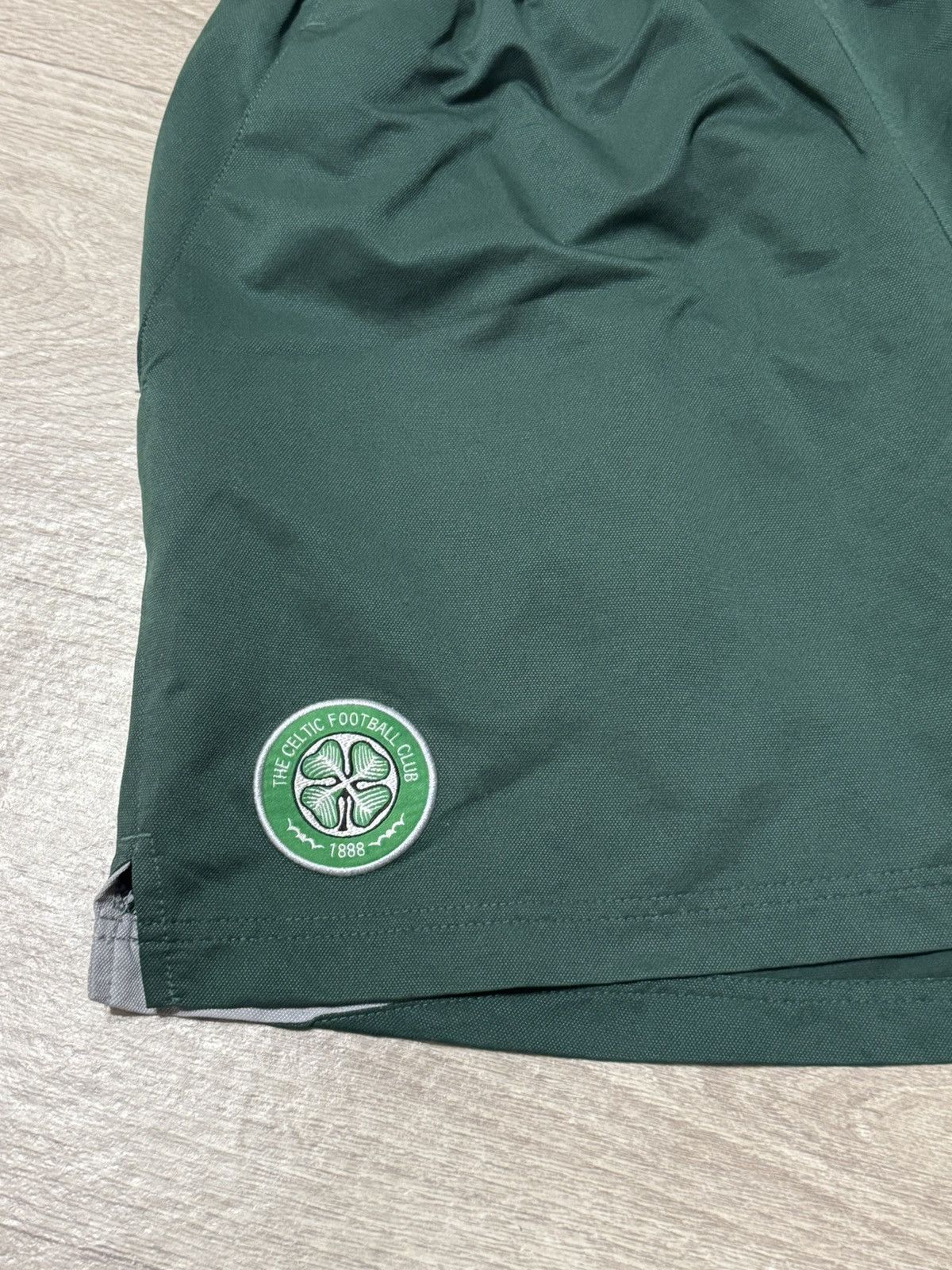 Nike 🔷Vintage Nike Celtic 2007/08 Soccer Shorts🔷 Size US 36 / EU 52 - 2 Thumbnail
