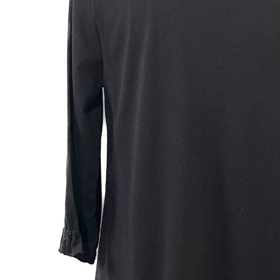 Other Daisy Fuentes Black 3/4 Sleeve Scoop Neck Top Size M Casual Size M / US 6-8 / IT 42-44 - 8 Thumbnail