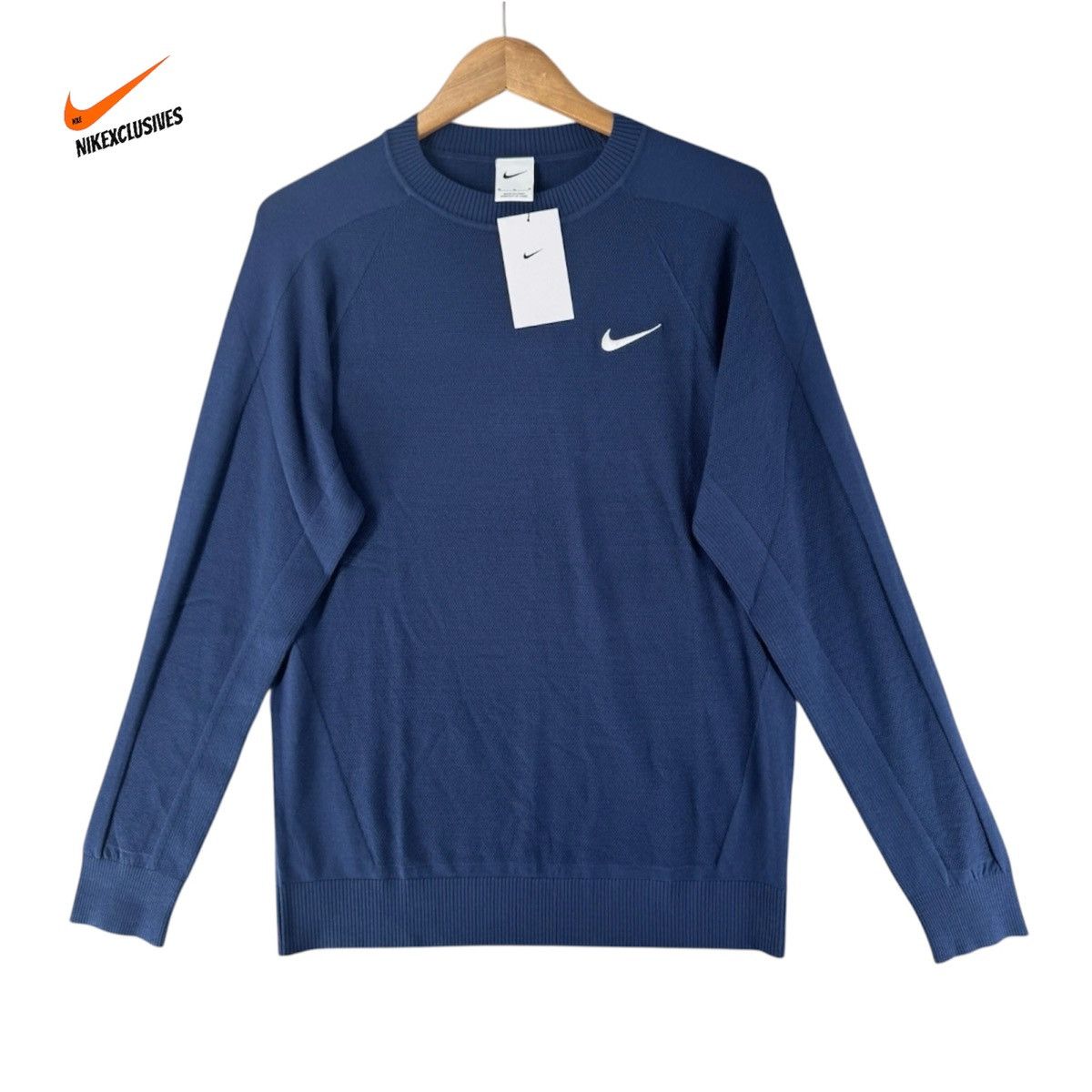 Nike Nike Tour Men's Knit Golf Sweater FQ8832-410 size medium M Size US M / EU 48-50 / 2 - 5 Thumbnail