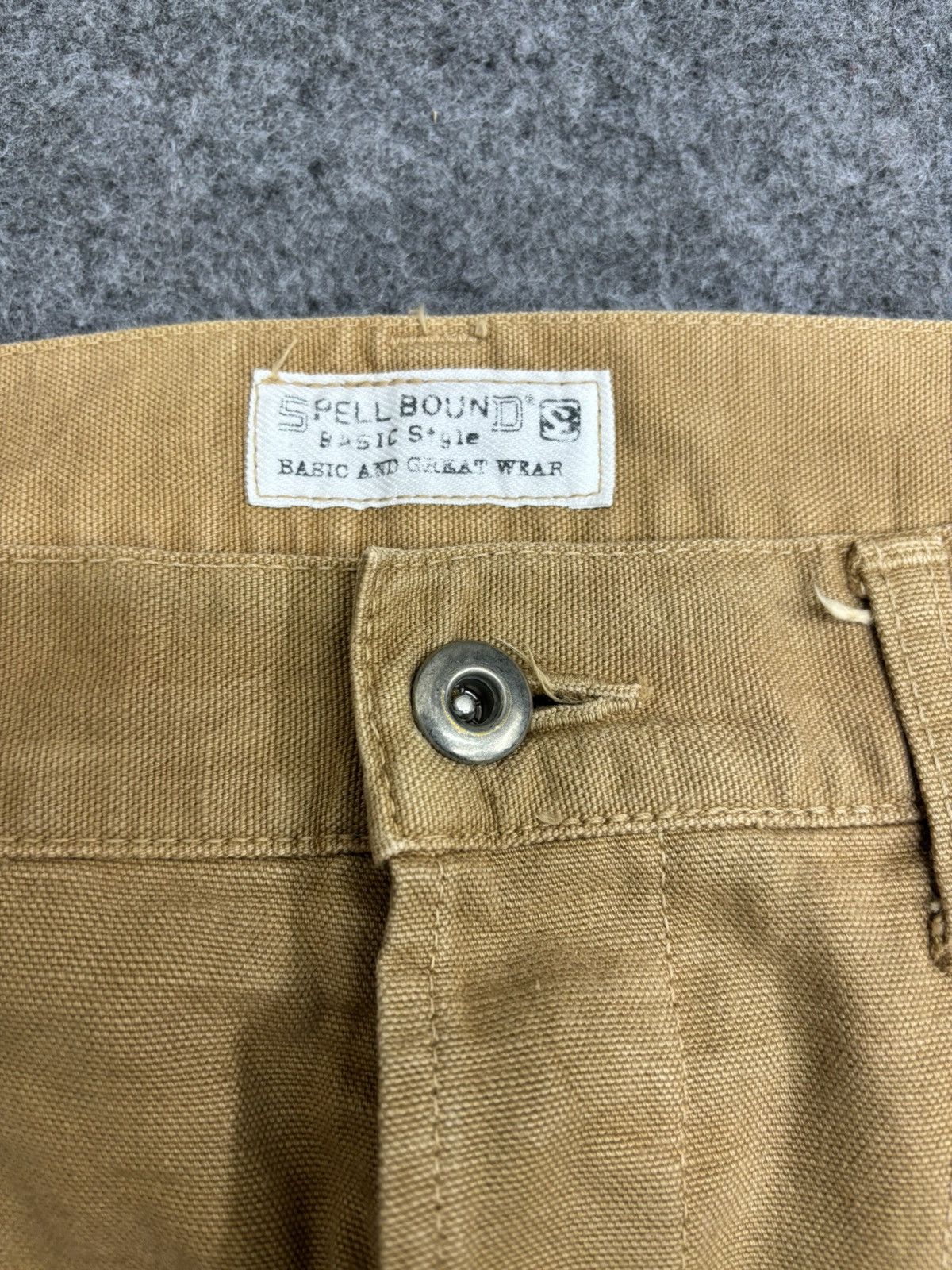 Japanese Brand 💥Sturdy Spellbound Japan Baker Military Pant F555 Size US 32 / EU 48 - 3 Thumbnail