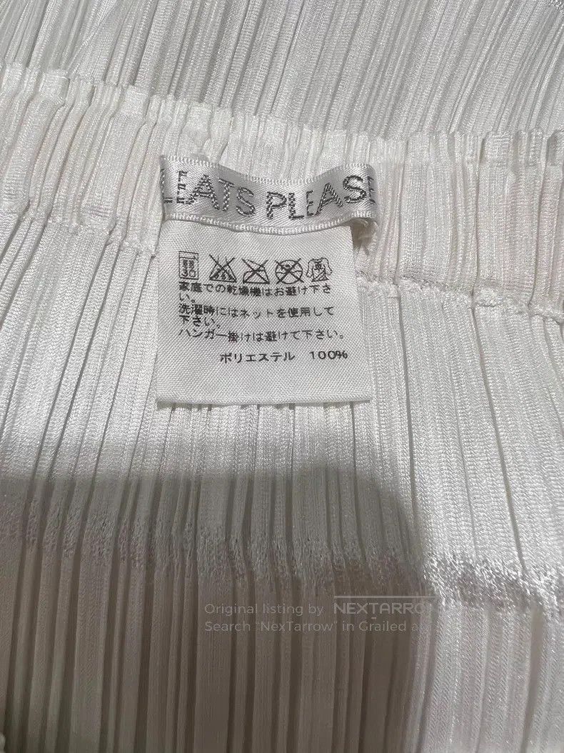 Issey Miyake Issey Miyake size:1 White Bamboo Joint Balloon Pants Size 22" - 7 Thumbnail