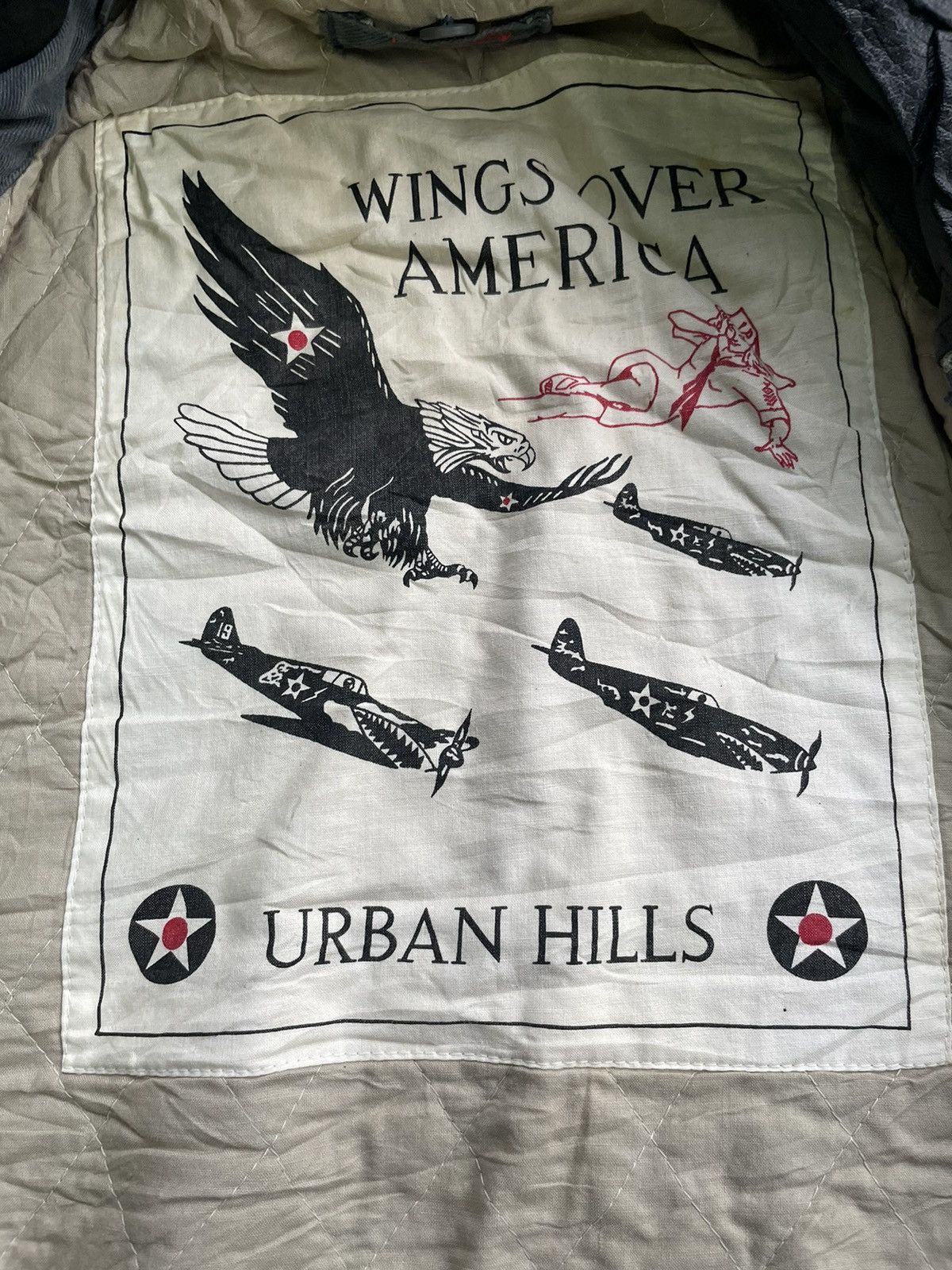 Urban Outfitters Urban Hills Military Inspired Bomber Jacket Size US L / EU 52-54 / 3 - 10 Thumbnail