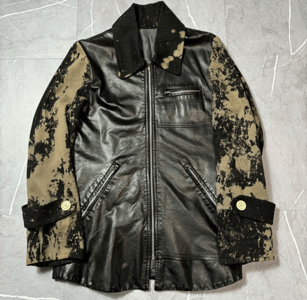 Undercover Undercover x bounty hunter Leather Jacket | Grailed