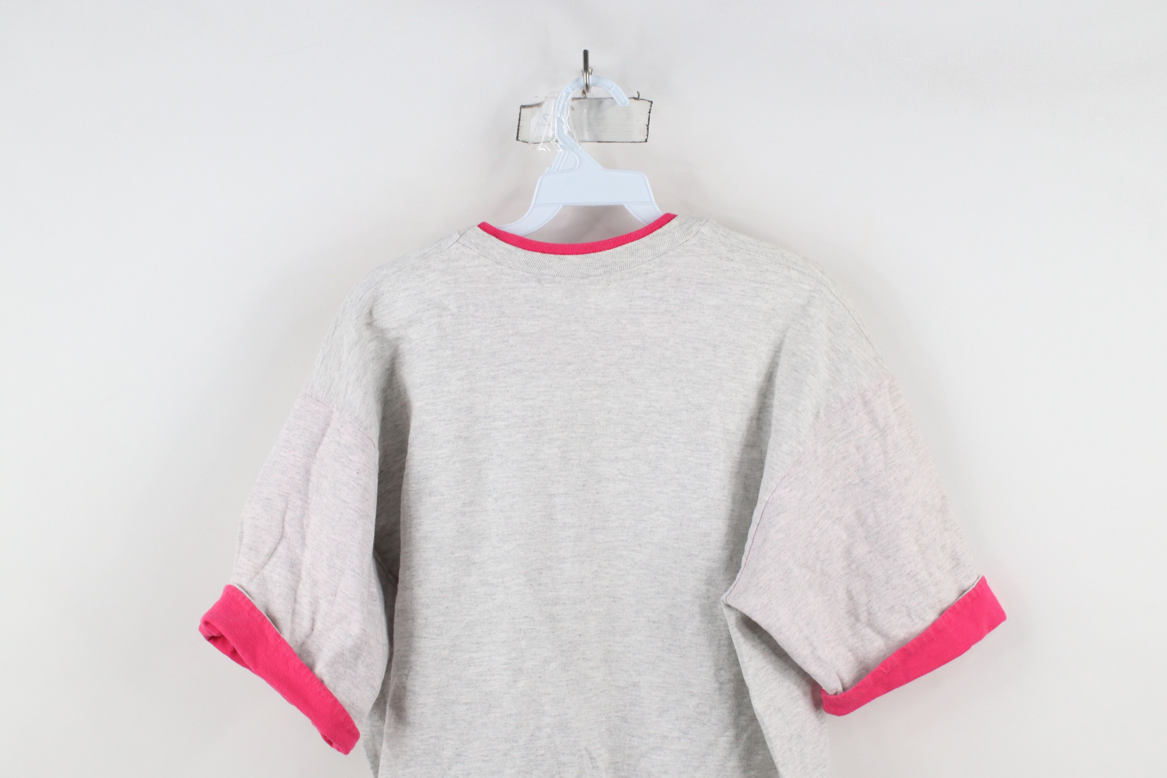 Vintage Vintage 90s Streetwear Nature Hummingbird Flower T-Shirt USA Size XL / US 12-14 / IT 48-50 - 13 Thumbnail