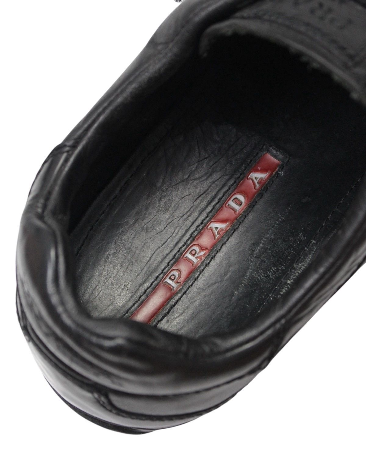Prada 2000S PRADA SPORT LINEA ROSSA VELCRO LEATHER SNEAKERS Size US 7.5 / EU 40-41 - 6 Thumbnail