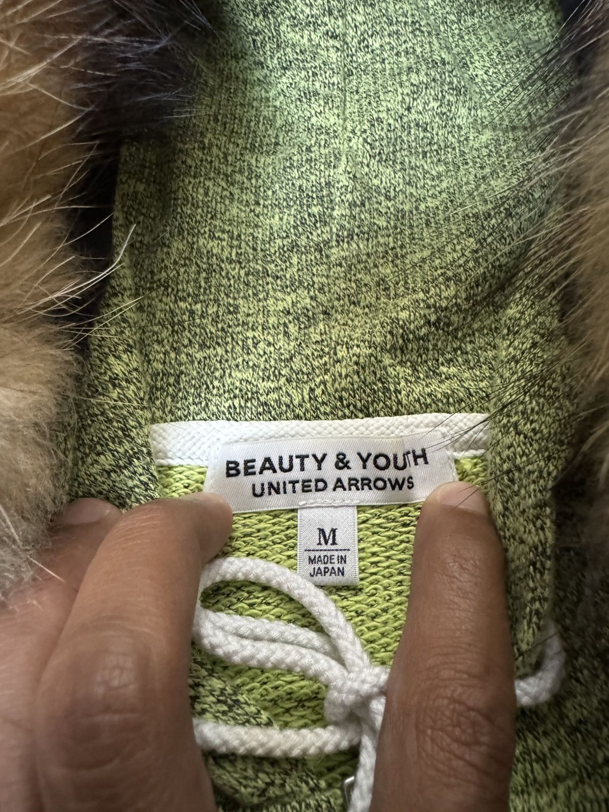 BEAUTY&YOUTH BEAUTY & YOUTH WITH FUR HOODIE LIKE LGB STYLE Size US M / EU 48-50 / 2 - 6 Thumbnail