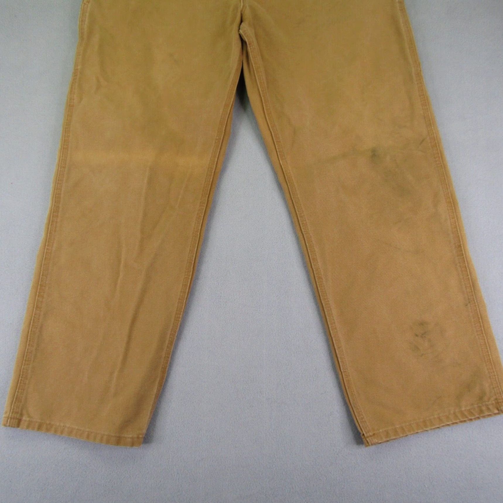 Carhartt VINTAGE Carhartt Pants Mens 38x32 Workwear Canvas Brown Carpenter Straight 30 In Inseam Mens Brown 38x32 Size US 36 / EU 52 - 3 Thumbnail