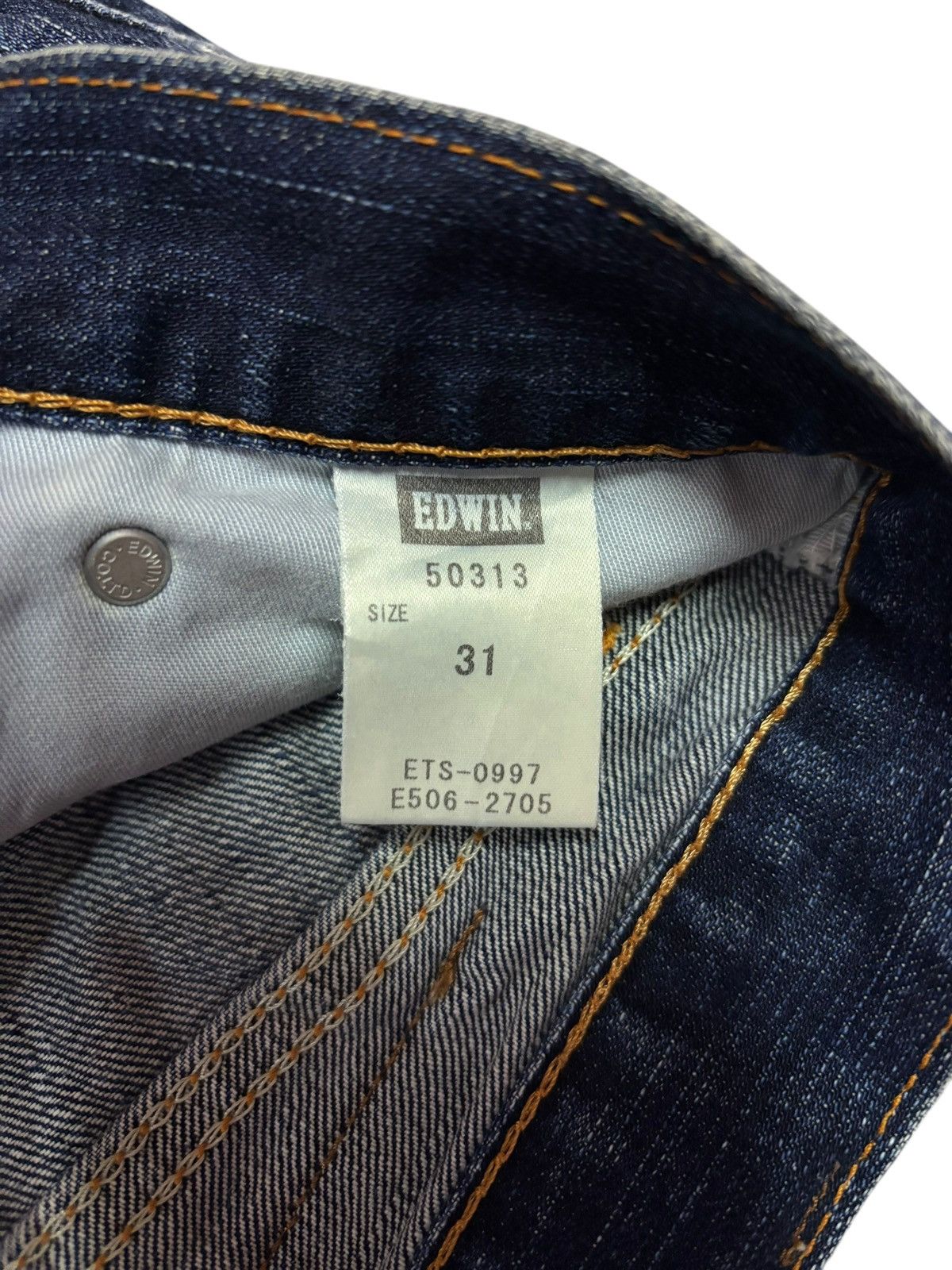 Edwin × Japanese Brand Edwin 503 Made in Japan Faded Regular Jeans Size US 31 - 6 Thumbnail