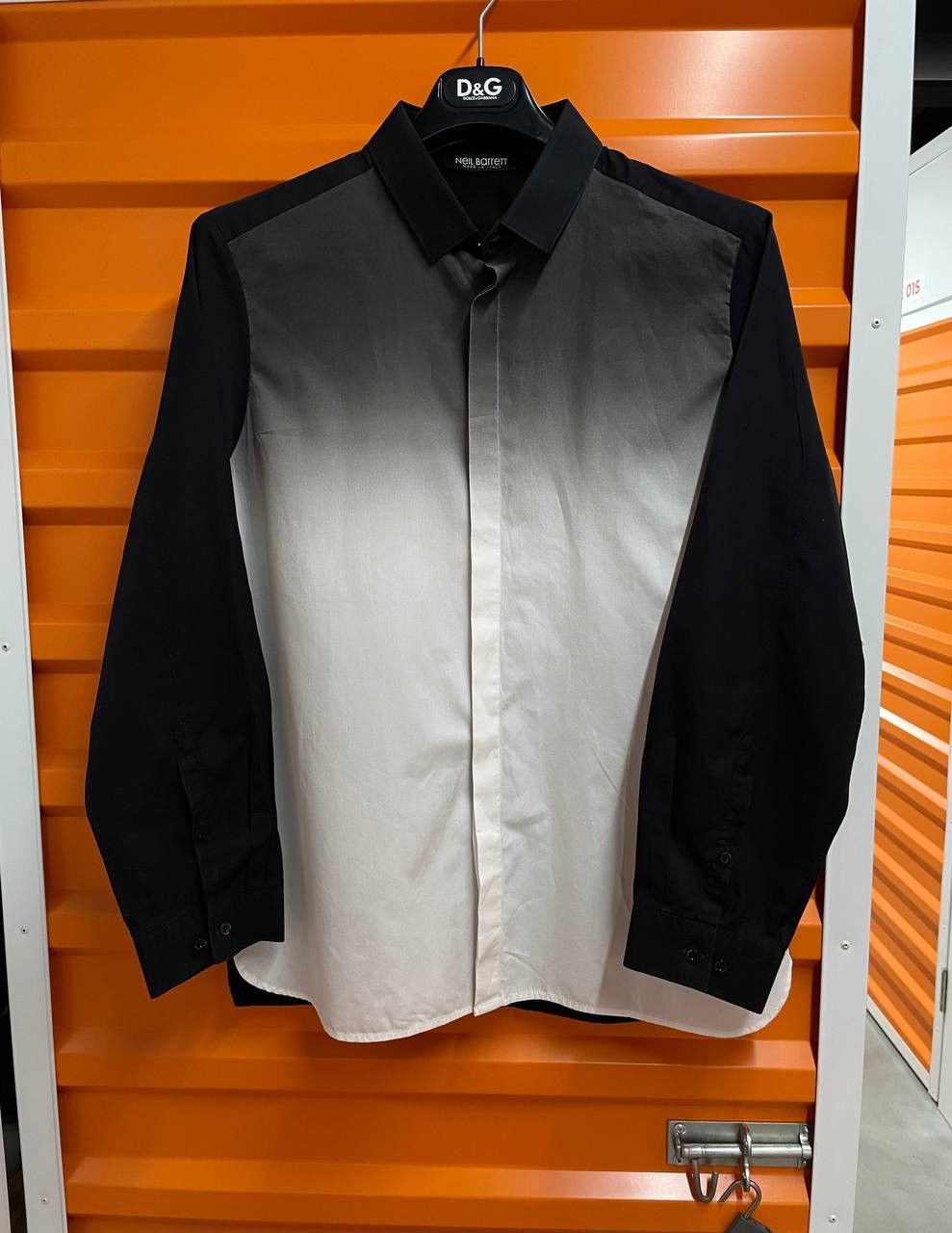 Neil Barrett Neil Barrett Gradient Shirt Buttons Up Tee Size US M / EU 48-50 / 2 - 2 Thumbnail
