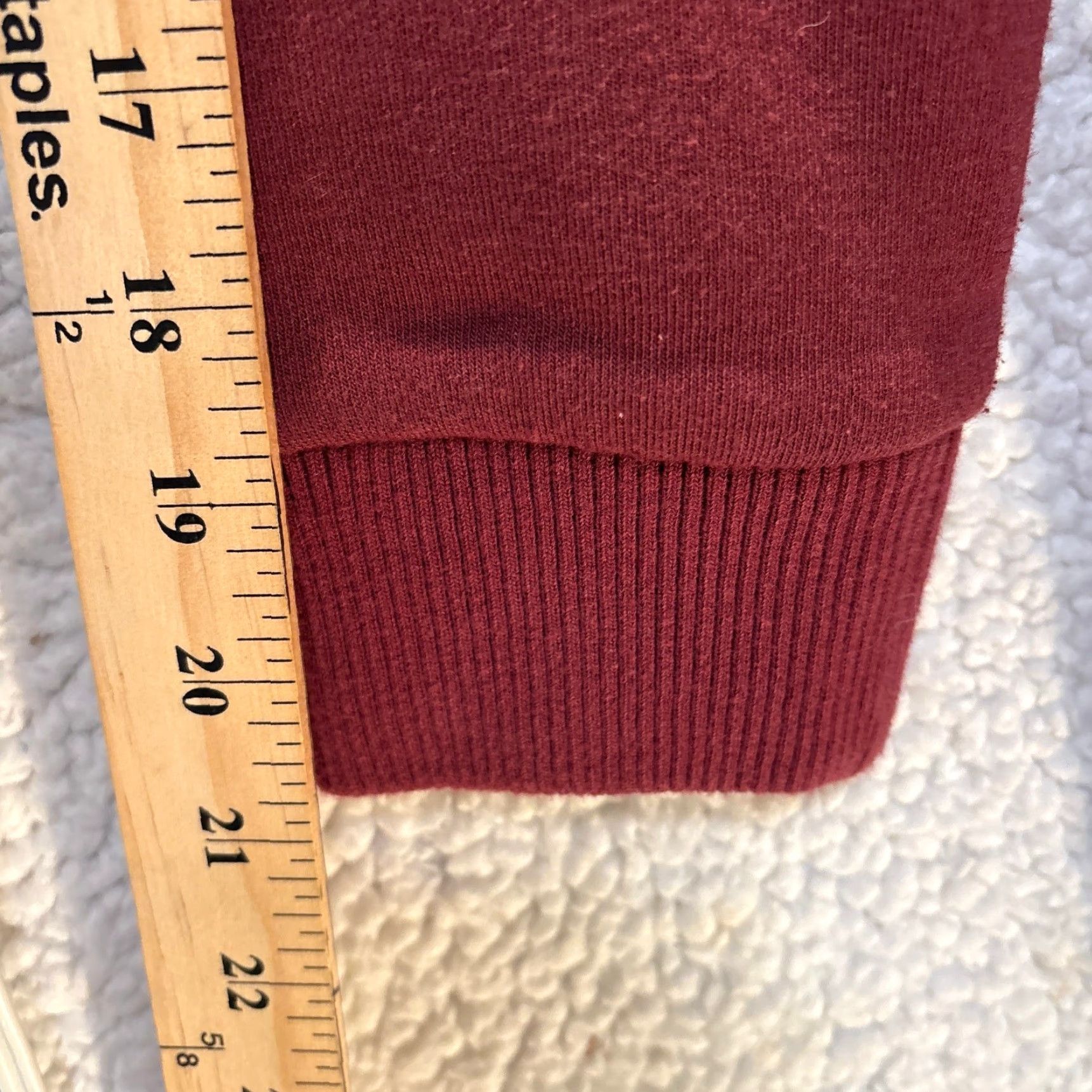Ugg UGG Dress Hoodie Sweater XL Womens Burgundy Red Fleece Pullover Long Sleeve Drawstring Casual Women’s Knit Size XL / US 12-14 / IT 48-50 - 5 Thumbnail