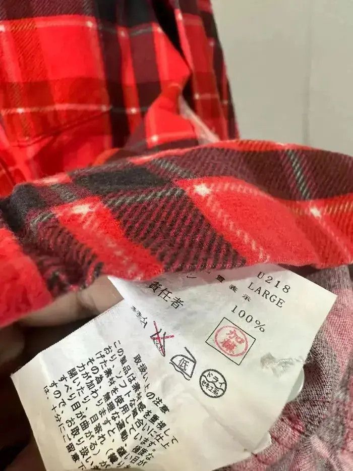 Undercover Undercover Undercover 03ss SCAB destroyed design shirt-250 Size US L / EU 52-54 / 3 - 6 Thumbnail