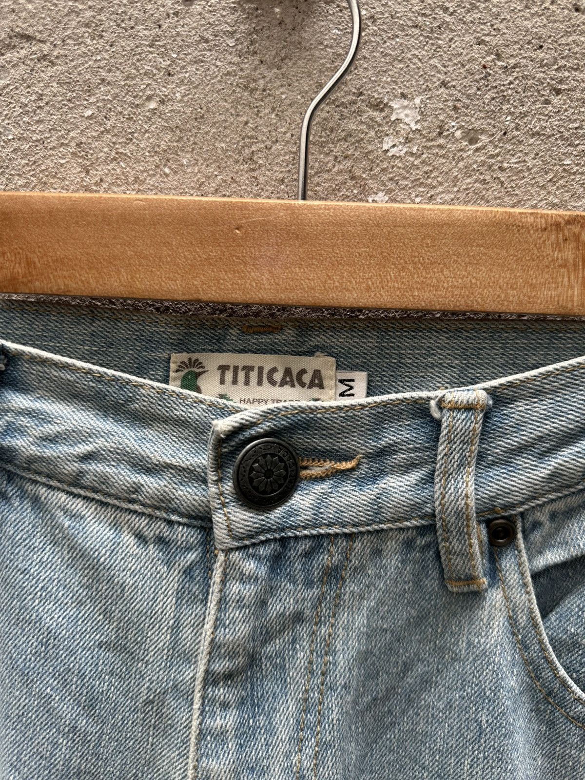 If Six Was Nine Vintage TITI CACA Navajo Western Denim Size US 33 - 5 Thumbnail
