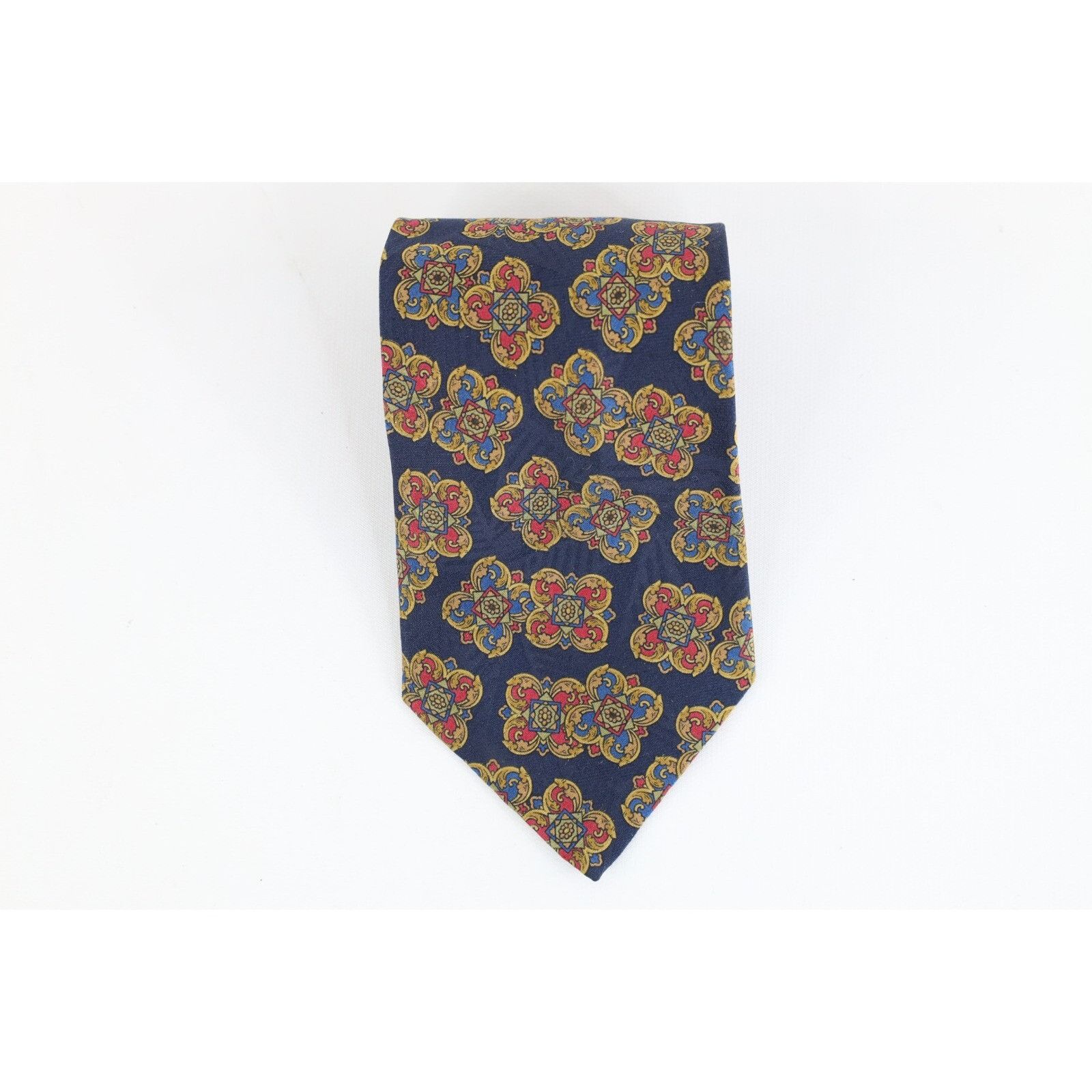 Abercrombie & Fitch Vintage 90s Abercrombie & Fitch Handmade Silk Rainbow Tie Size ONE SIZE - 1 Thumbnail