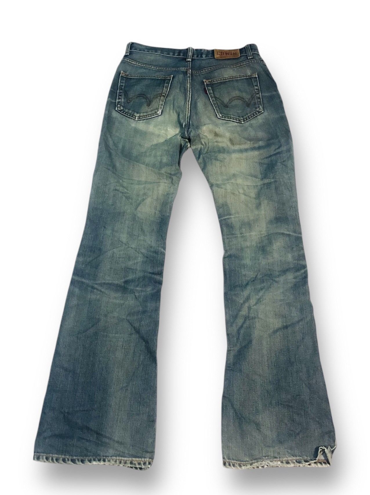 Edwin × Japanese Brand Edwin Distressed Jeans (3) Size US 28 / EU 44 - 2 Thumbnail