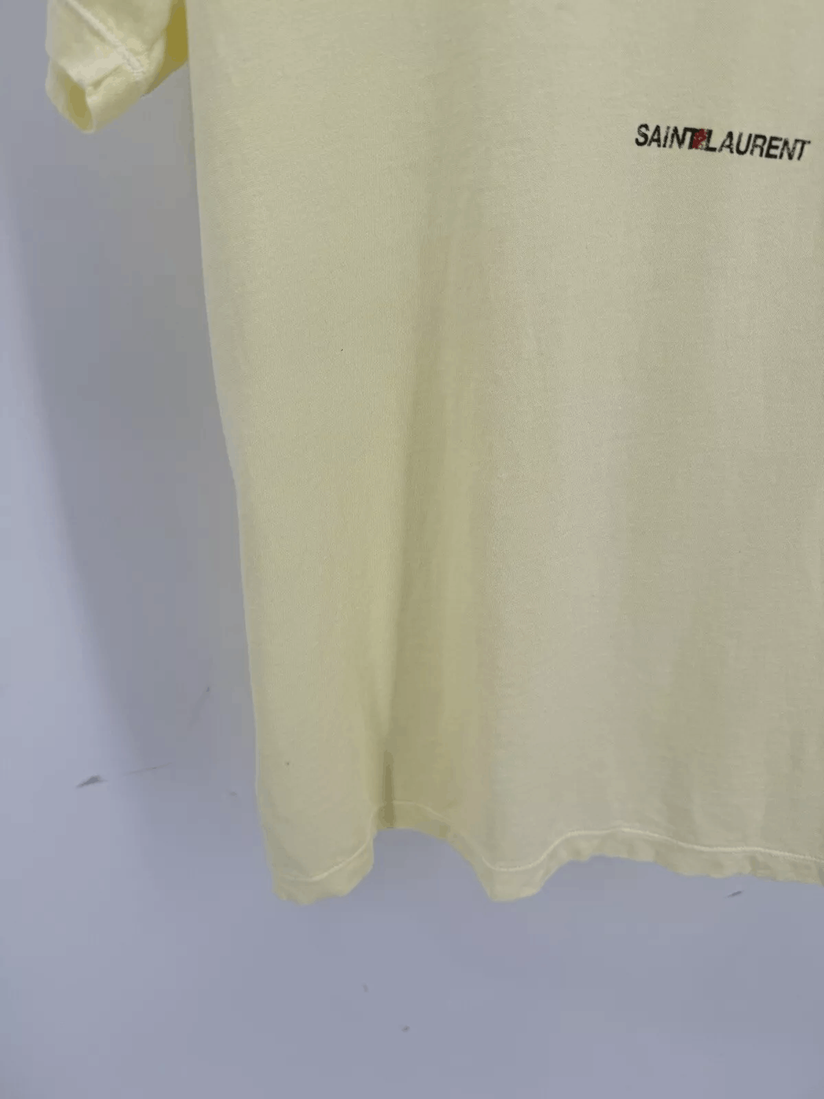 Yves Saint Laurent Saint Laurent Logo T Shirt S SMALL Size US S / EU 44-46 / 1 - 4 Thumbnail