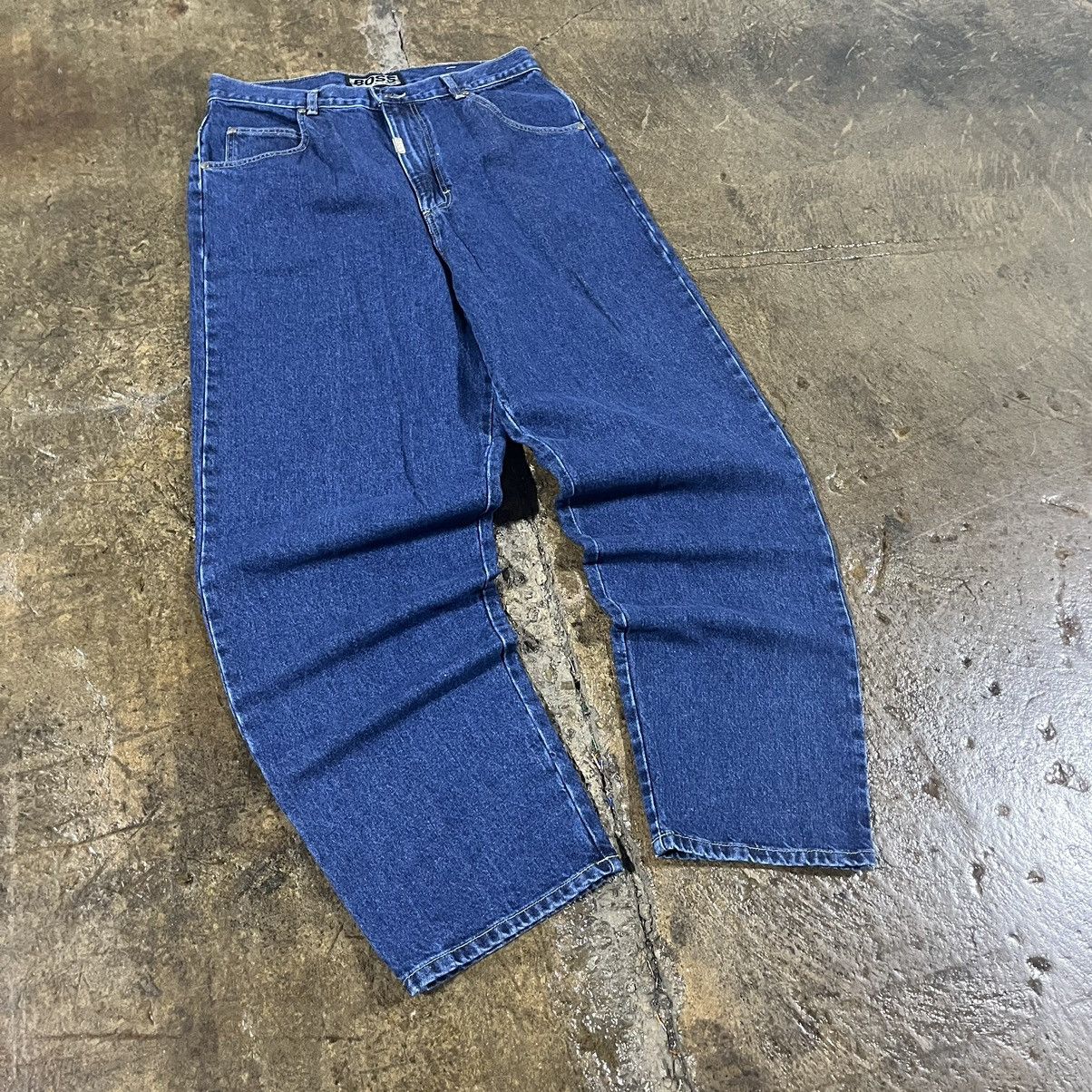 JNCO Crazy Vintage Y2K Boss Jeans Baggy Utility Skater Wide Leg Size US 34 / EU 50 - 8 Thumbnail