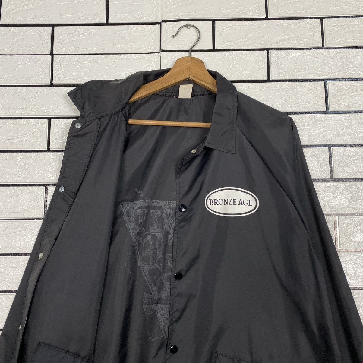 Vintage 🔥VINTAGE LIGHT JACKET SNAP BRONZE AGE MADE IN USA Size US L / EU 52-54 / 3 - 13 Thumbnail