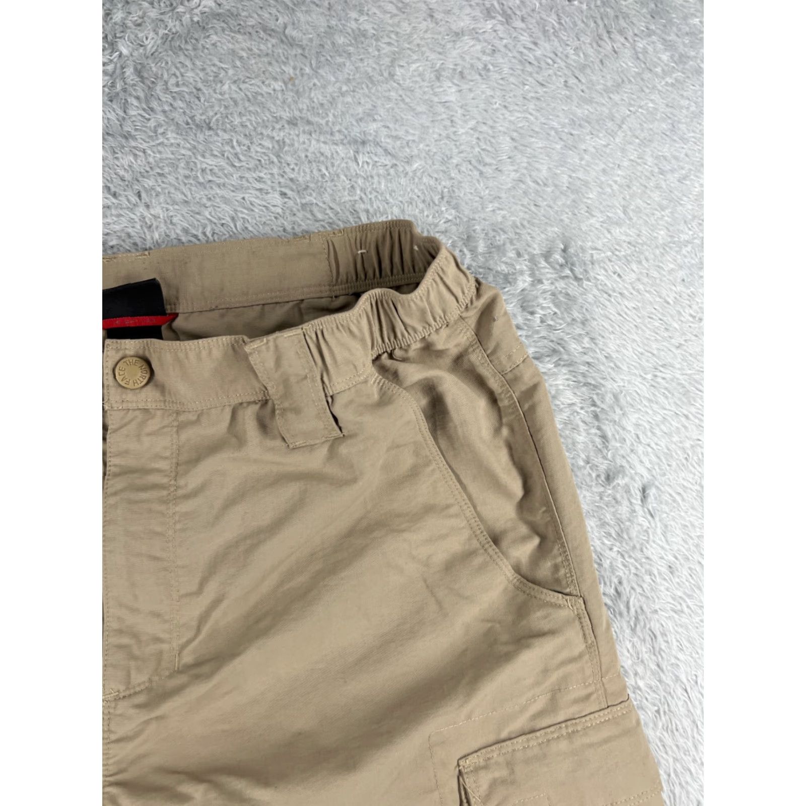 The North Face The North Face Shorts Men Medium Beige Belted Cargo 100% Nylon Hike Camp Fish Size US 31 - 5 Thumbnail