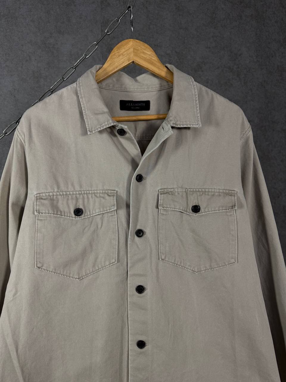 Allsaints Allsaints designer double pocket heavy shirt Size US XXL / EU 58 / 5 - 3 Thumbnail