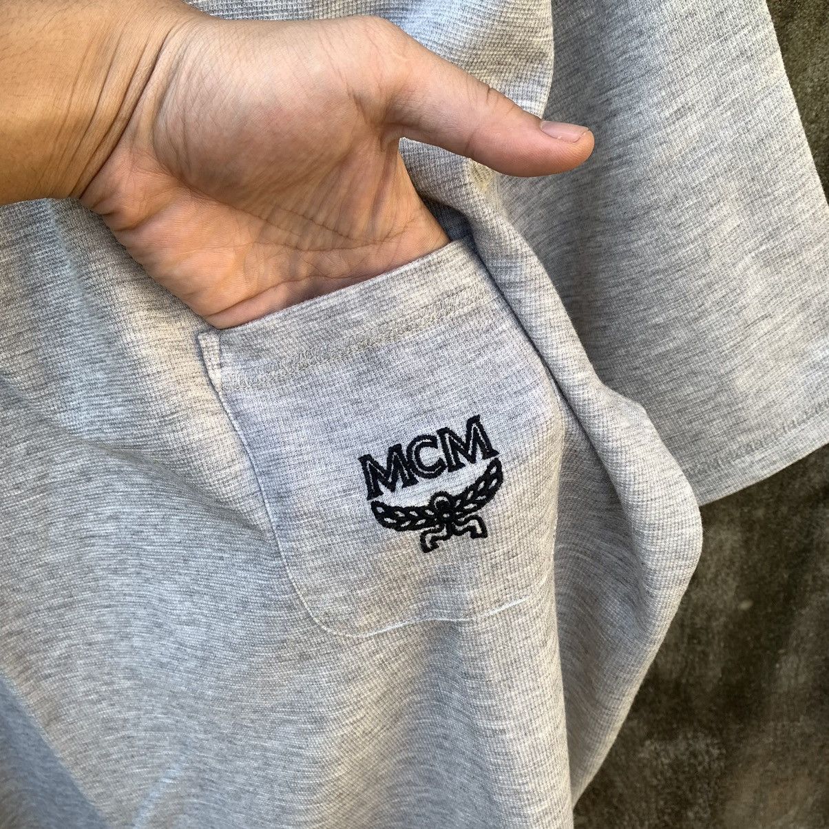 MCM VINTAGE Y2K MCM TSHIRT POCKET TEE Size US M / EU 48-50 / 2 - 7 Thumbnail