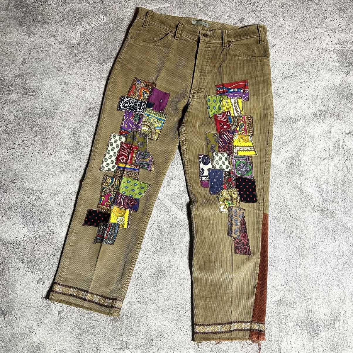 Levi's Rework Levis Corduroy Shashiko Size US 33 - 3 Thumbnail