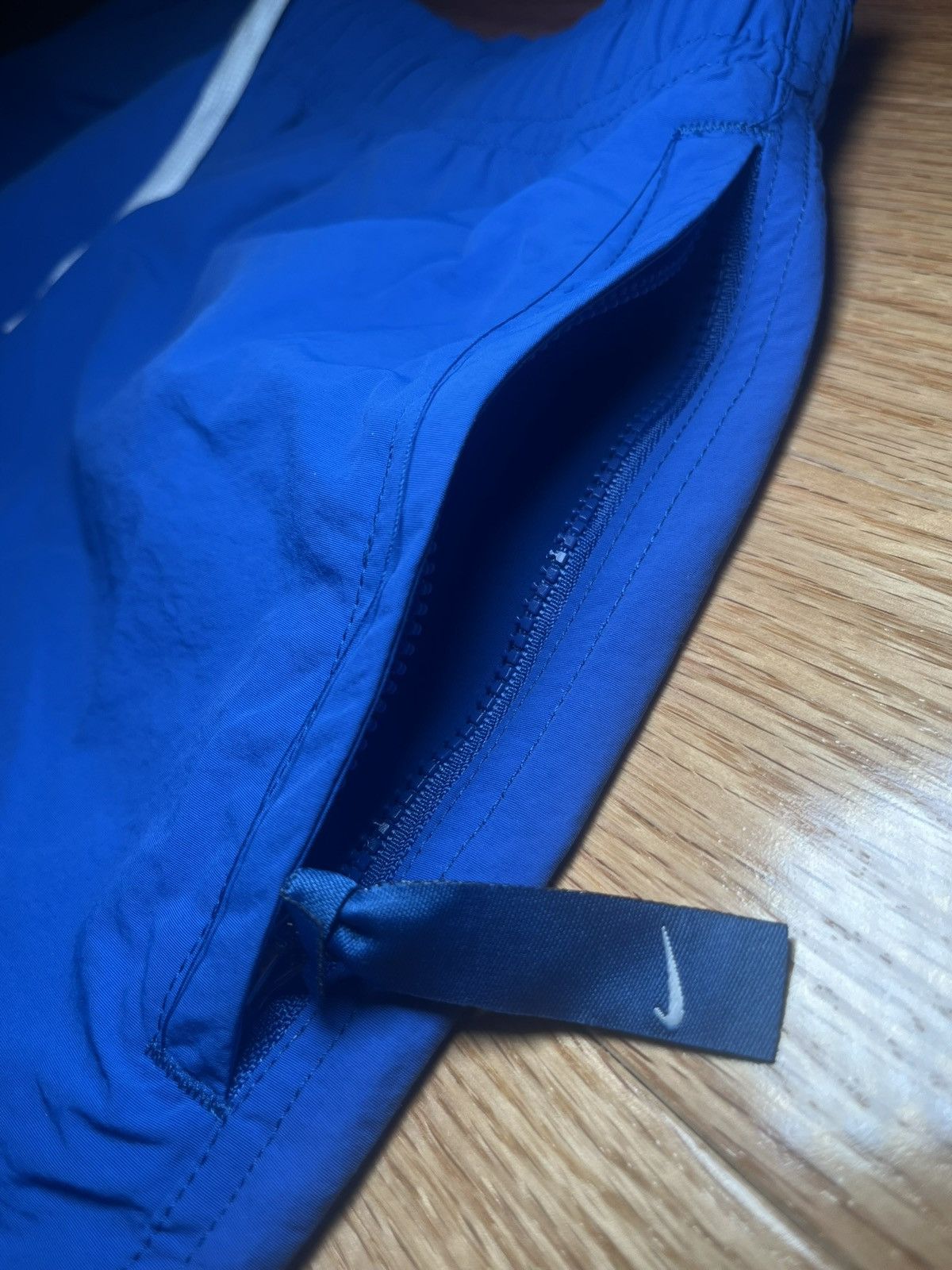 Nike Nike Royal Blue Polyester Vintage Shorts Men’s Size Large Size US 32 / EU 48 - 2 Thumbnail