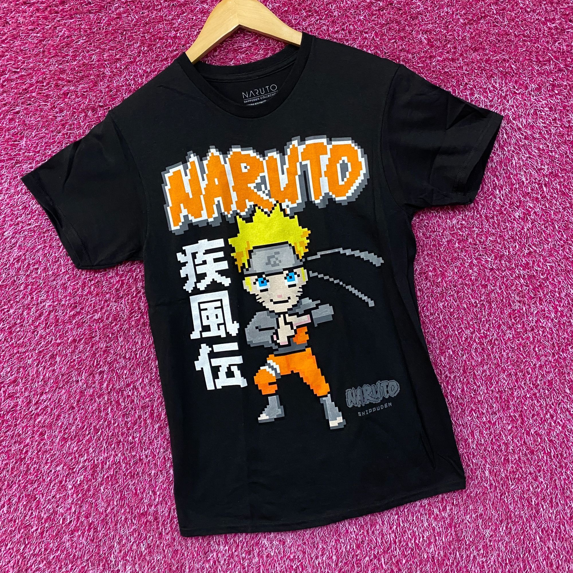 Anime Naruto Shippuden 8-Bit Anime tshirt size Small Size US S / EU 44-46 / 1 - 3 Thumbnail