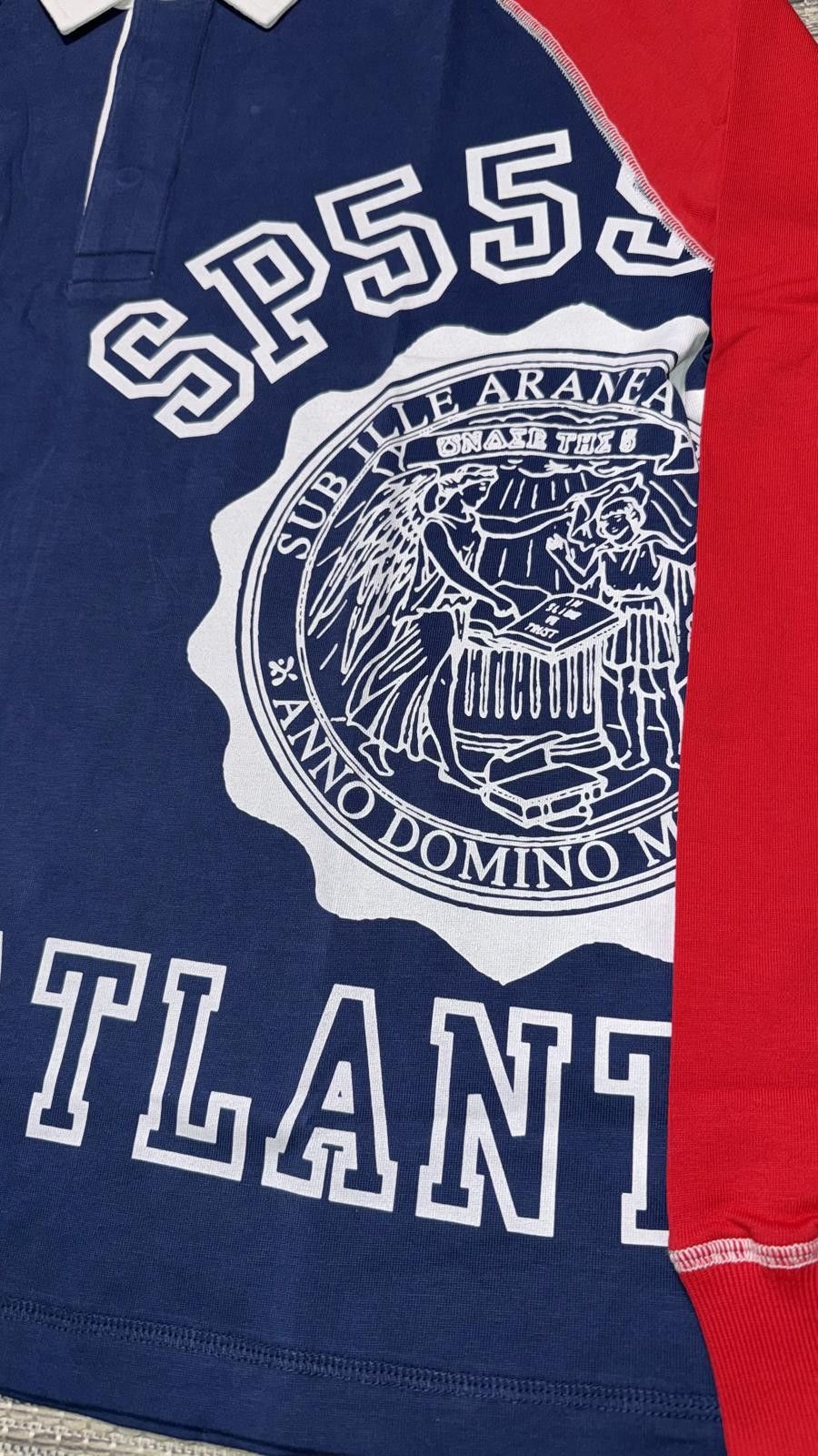 Sp5der Sp5der Navy Academy Rugby Size US XL / EU 56 / 4 - 2 Thumbnail