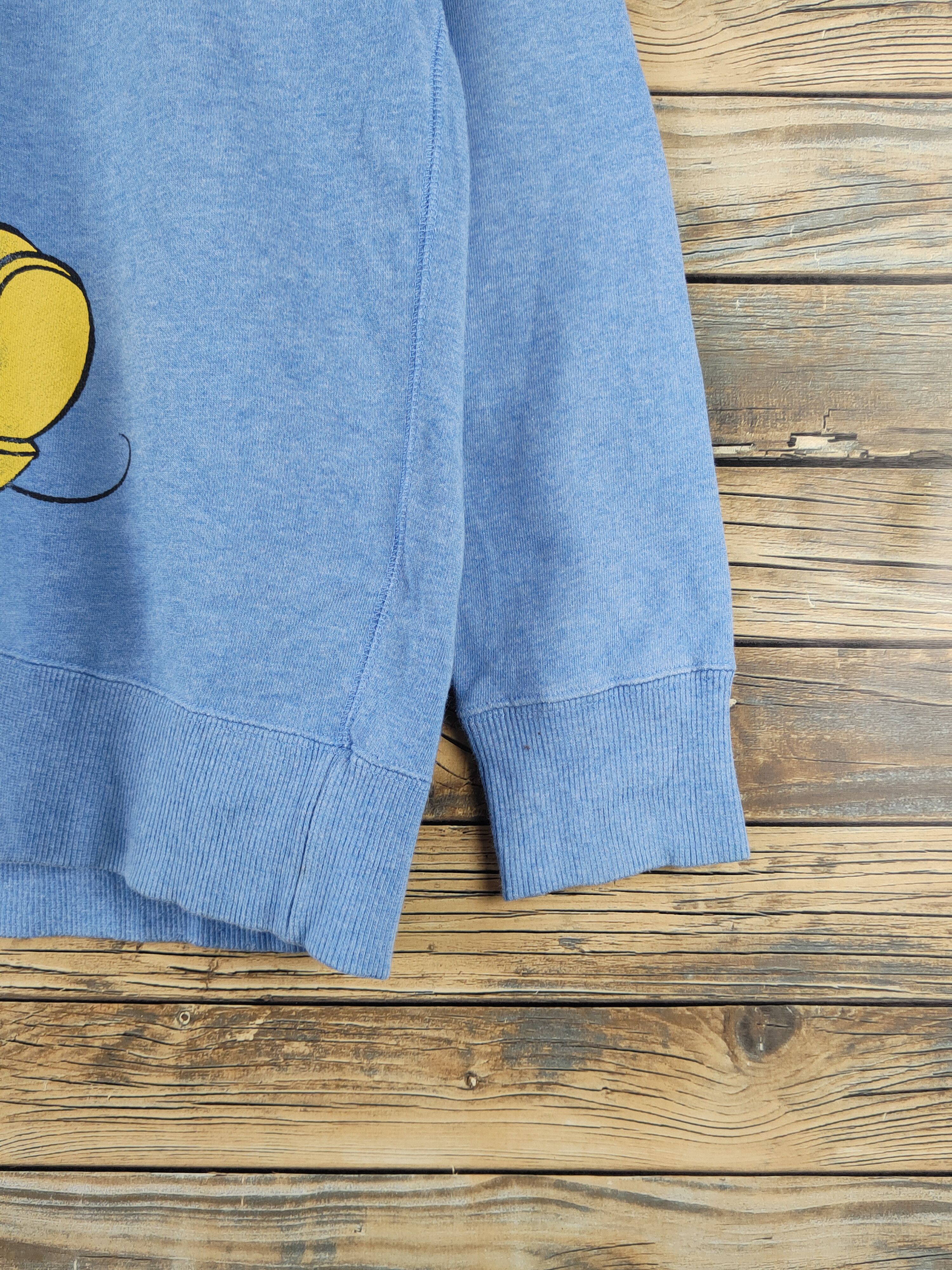 Disney DL Uniqlo Disney Blue Mickey Mouse Hoodie Sweatshirts #2506 Size US L / EU 52-54 / 3 - 6 Thumbnail