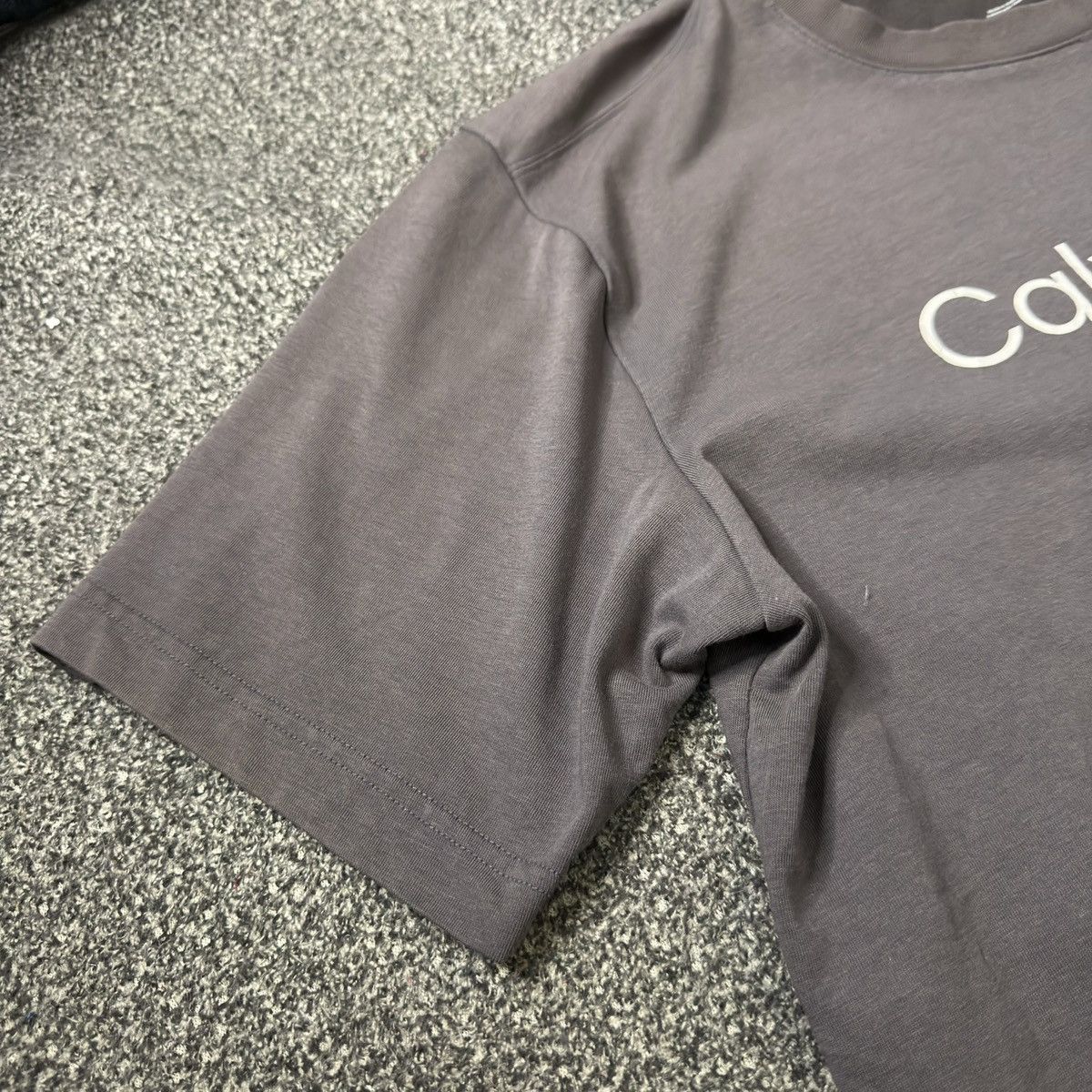 Calvin Klein 205W39NYC Archive Calvin Klein Basic Faded DistressedTee Size US XL / EU 56 / 4 - 3 Thumbnail