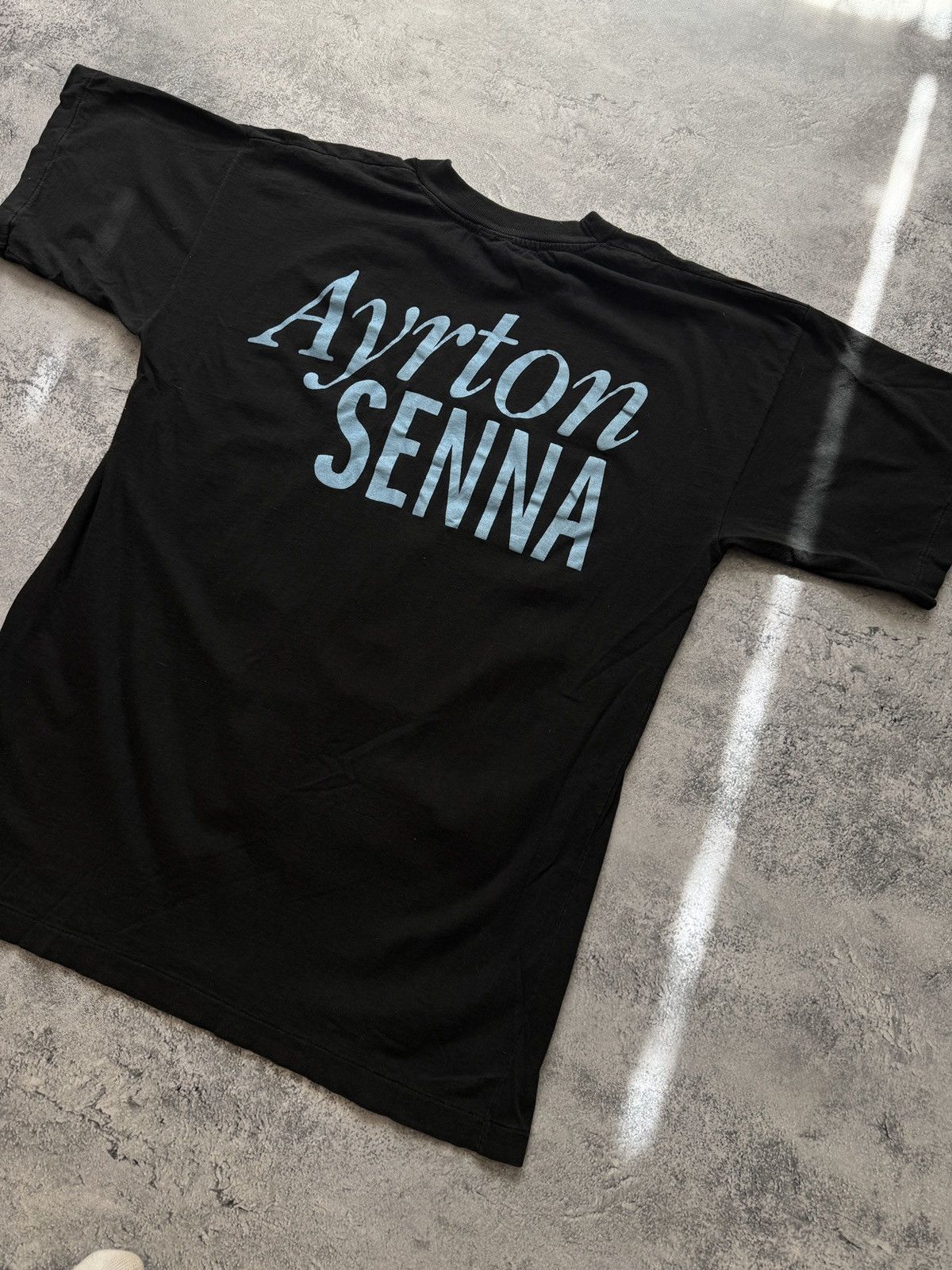 Formula 1 Vintage Ayrton Senna Formula 1 black T-Shirt Size US S / EU 44-46 / 1 - 7 Thumbnail
