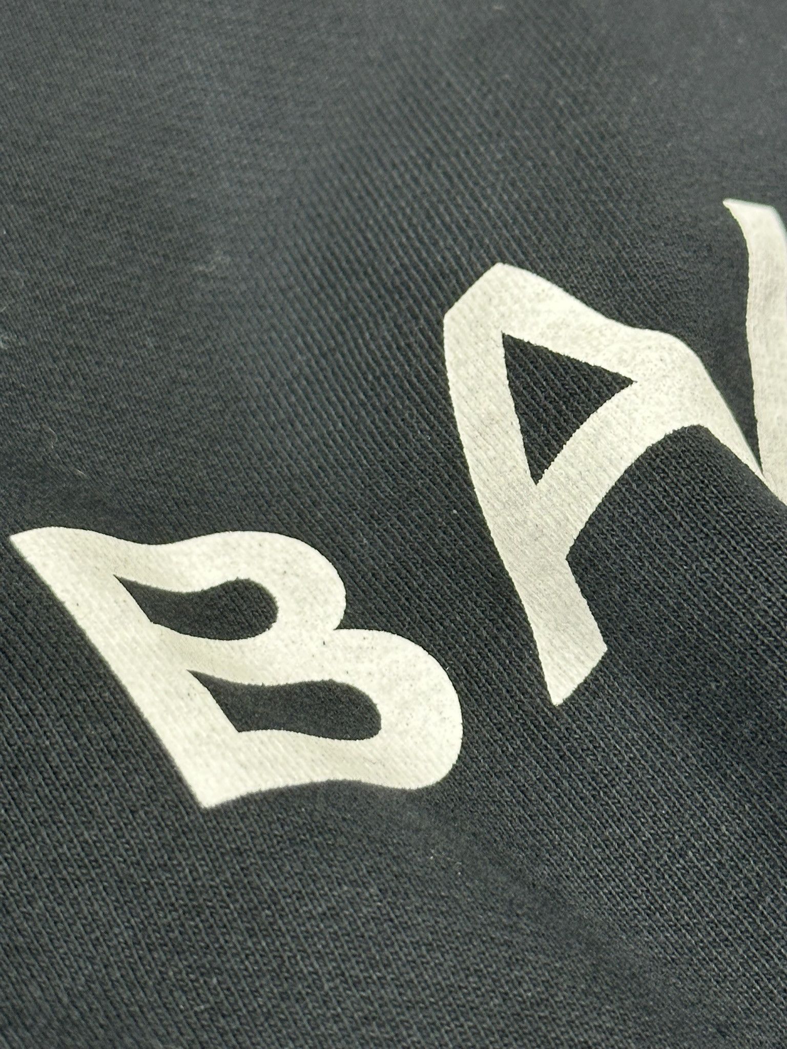 Balenciaga Balenciaga Sweatshirt Hood Logo Print Black Hoodie Size US XS / EU 42 / 0 - 16 Thumbnail