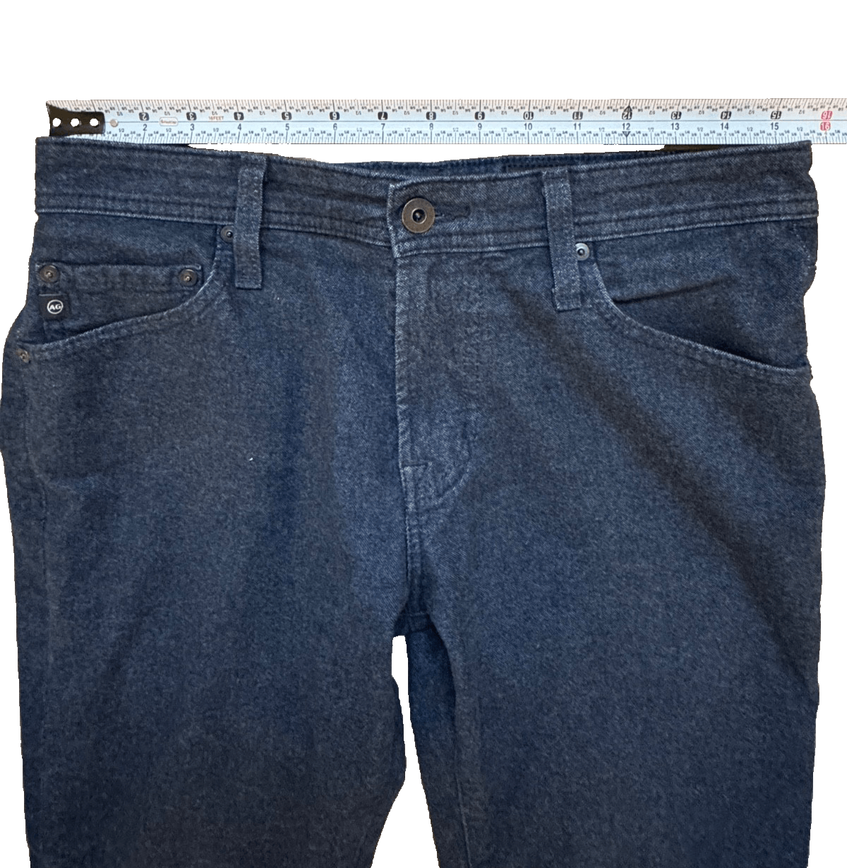 AG Adriano Goldschmied AG Jeans Mens 30x34 The Tellis Modern Slim Denim Jeans Size US 30 / EU 46 - 5 Thumbnail