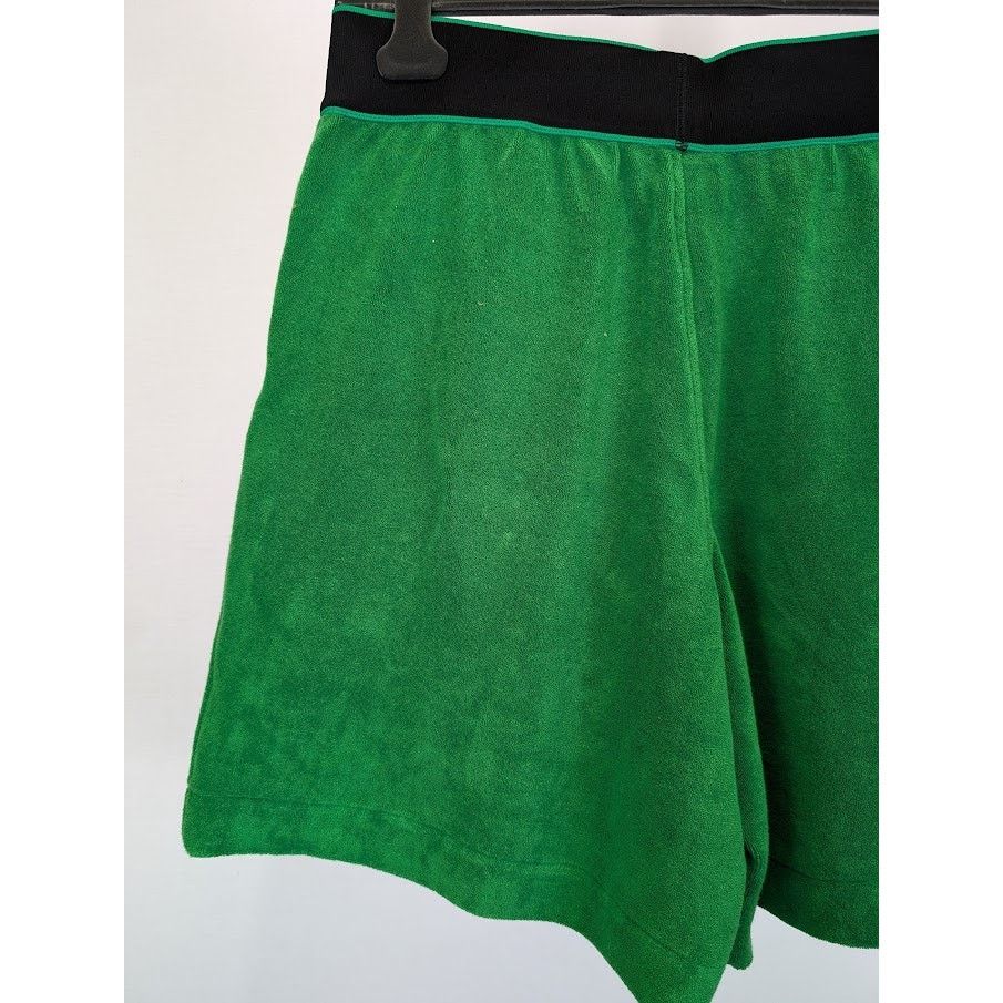 Bottega Veneta o1rshd1 Medium Weight Towelling Jersey Shorts in Parakeet Size US 32 / EU 48 - 12 Thumbnail