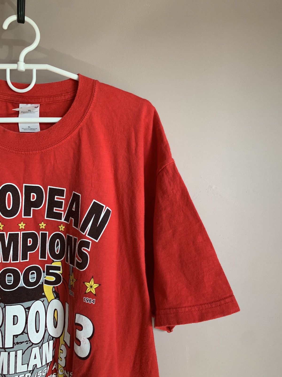 Vintage Liverpool Vintage T Shirt 2005 Champions Retro Size XL Size US XL / EU 56 / 4 - 3 Thumbnail