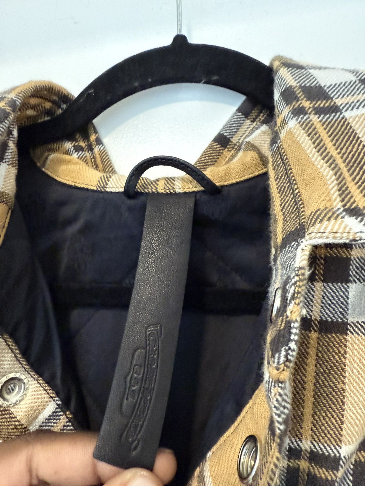 Chrome Hearts YELLOW PLAID FLANNEL Size US XXL / EU 58 / 5 - 12 Thumbnail